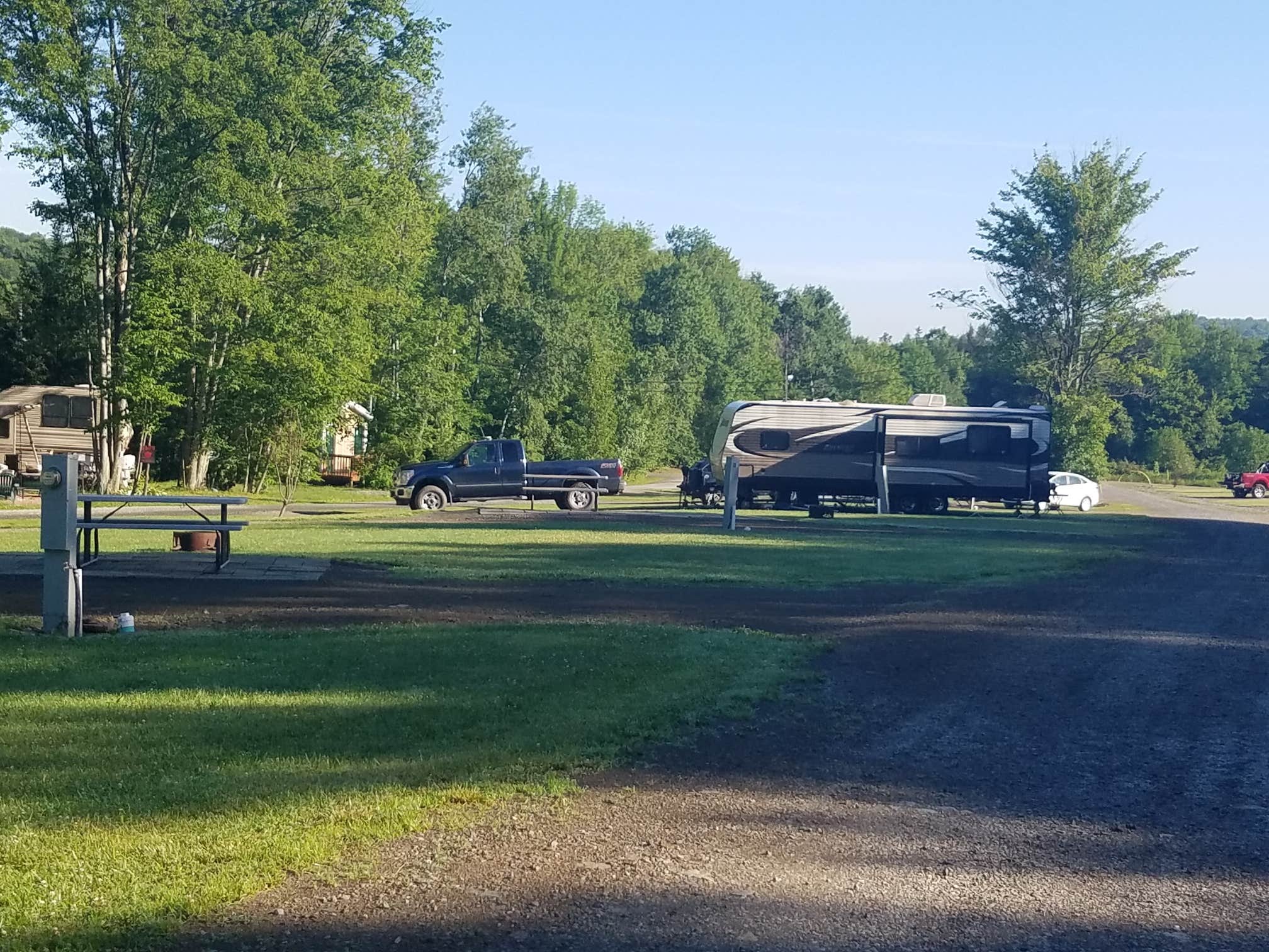 Cheryl W.'s photo of rv camping at Pine Cradle Lake Family Campground near Mansfield, PA