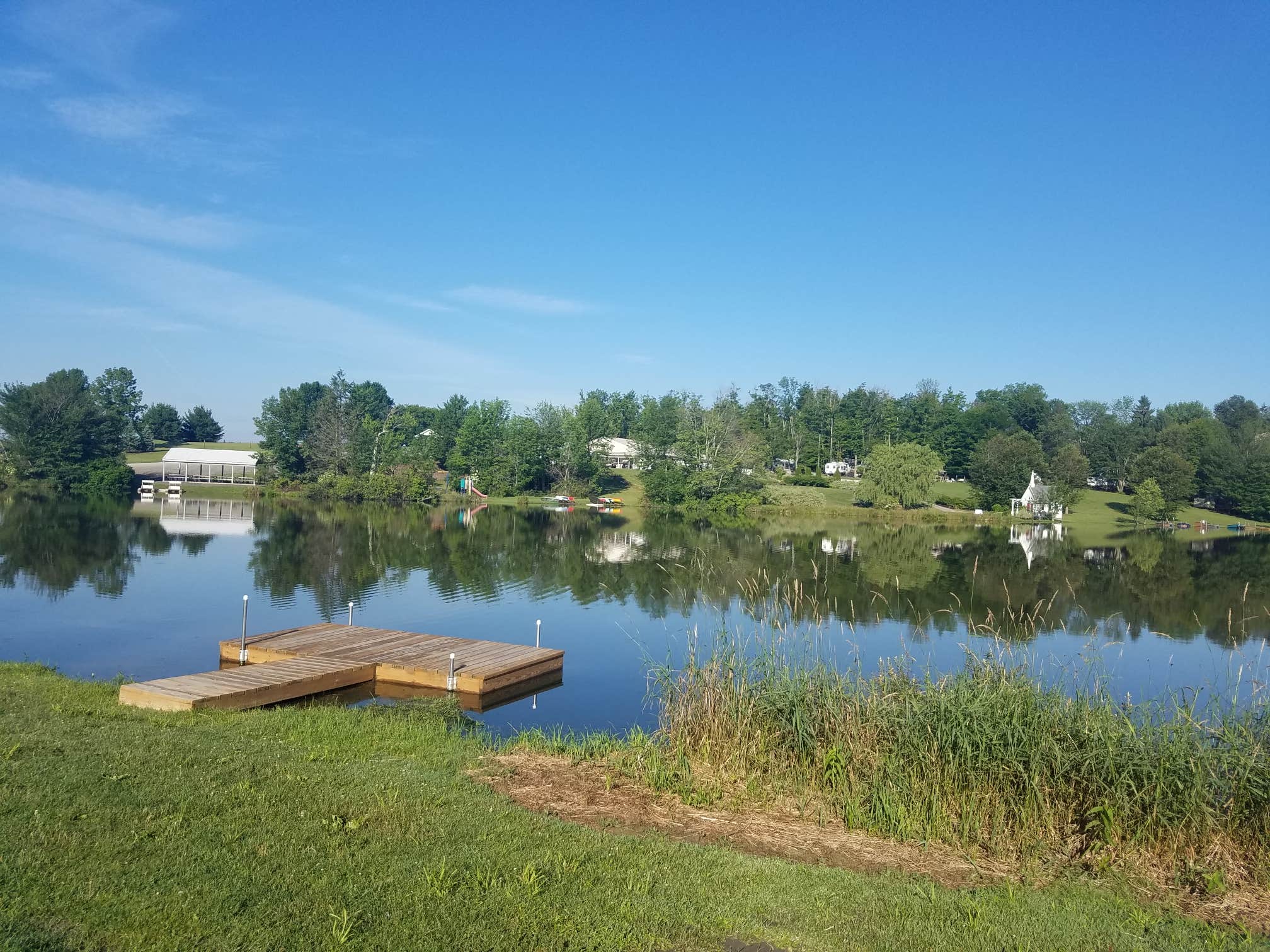 Camper-submitted photo at Pine Cradle Lake Family Campground near Dushore, PA