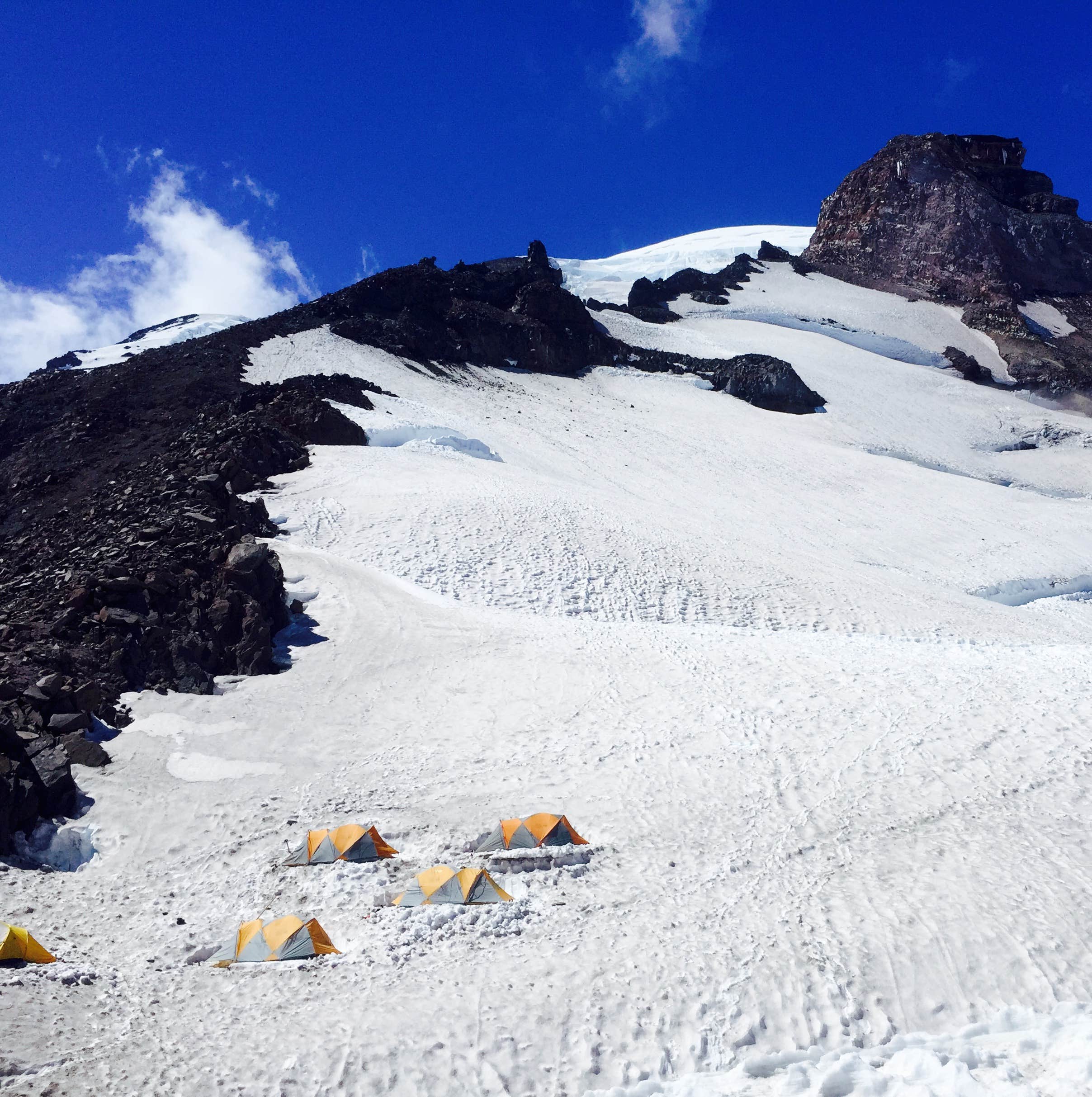 Camper submitted image from Camp Muir — Mount Rainier National Park - 4