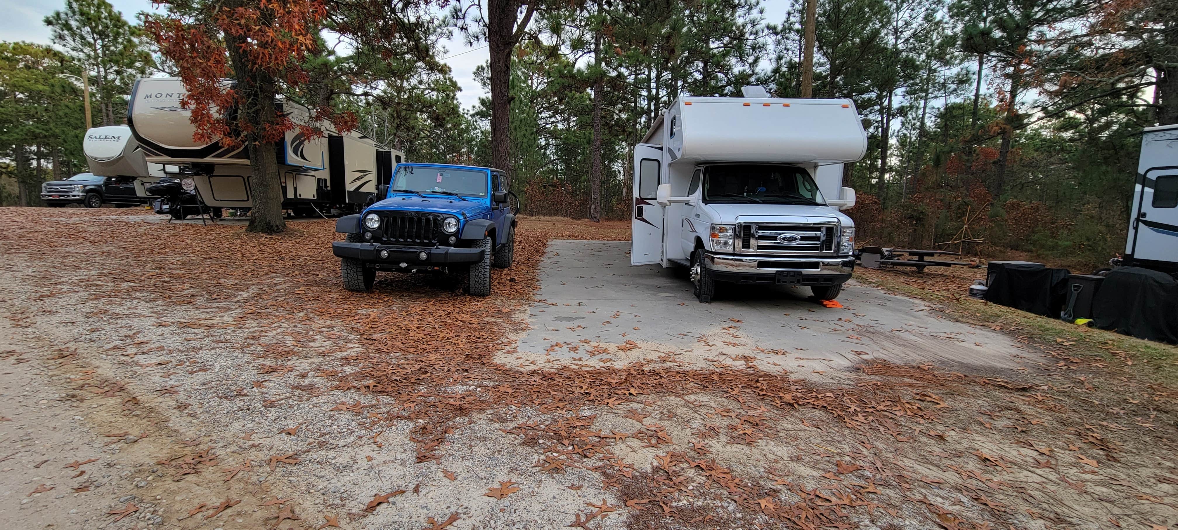 Clean Slate D.'s photo of rv camping at Smith Lake Army RV Park near Harrells, NC
