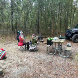 Jennings State Forest Hammock Campground