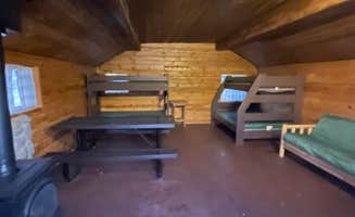 Eileen S.'s photo of glamping accommodations at North Michigan Campground — State Forest State Park near Rocky Mountain National Park