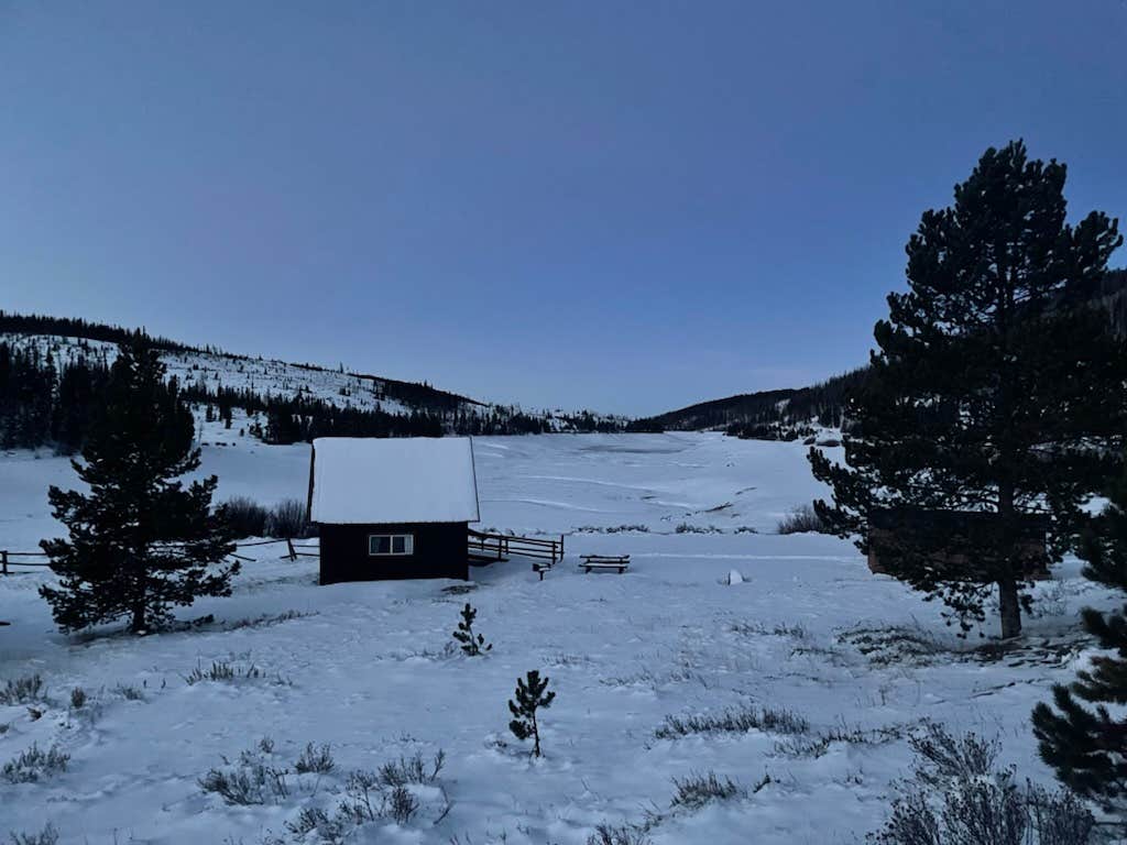 Eileen S.'s photo of a cabin at North Michigan Campground — State Forest State Park near Jelm, WY