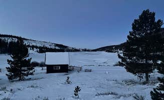 Eileen S.'s photo of a cabin at North Michigan Campground — State Forest State Park near Hot Sulphur Springs, CO