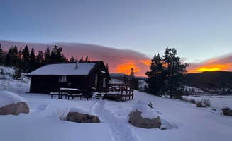 Eileen S.'s photo of glamping accommodations at bockman Campground — State Forest State Park near Rand, CO