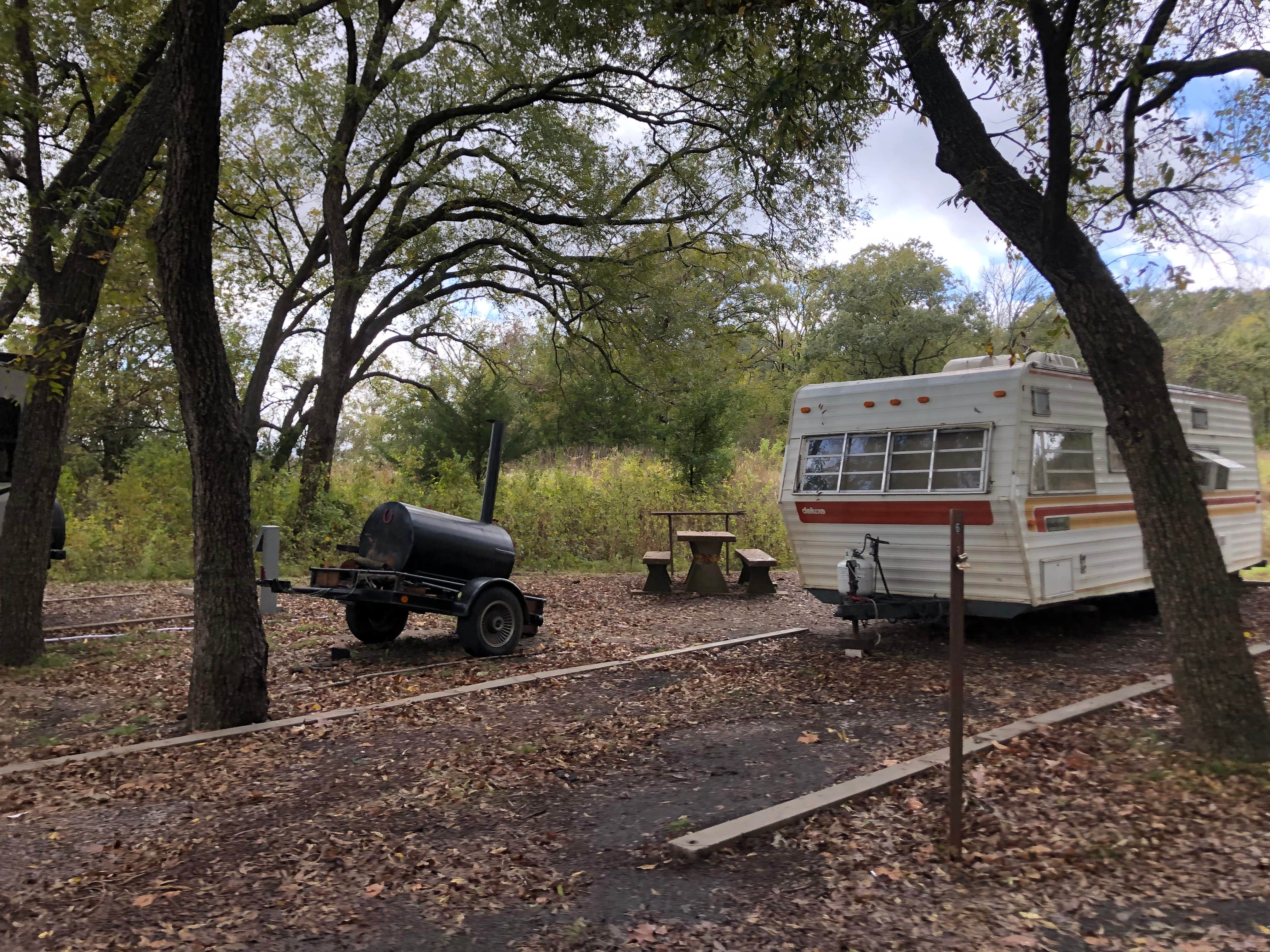 N I.'s photo of rv camping at Damsite Texas — Lake Texoma near Telephone, TX