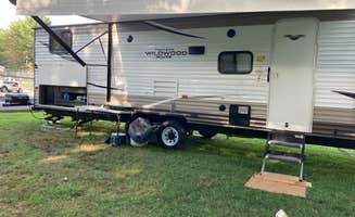 Tim's photo of rv camping at Wawaloam Campground near Rockville, RI