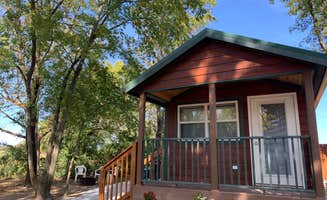 Kevin M.'s photo of glamping accommodations at Sallisaw-Fort Smith West KOA near Checotah, OK