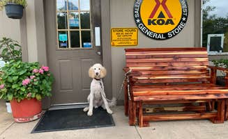 Kevin M.'s photo of camping with pets at Sallisaw-Fort Smith West KOA near Eufaula Lake