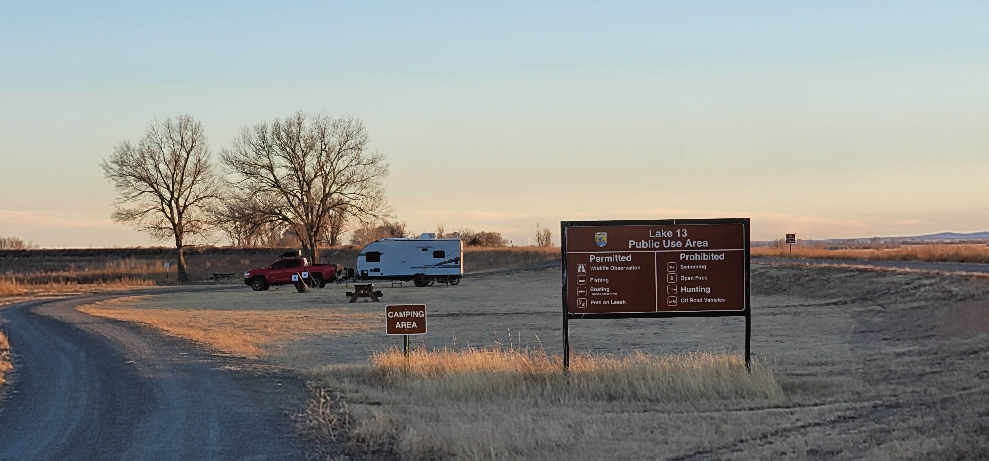 Garret M.'s photo of rv camping at Lake 13-Maxwell National Wildlife Refuge near Cimarron, NM