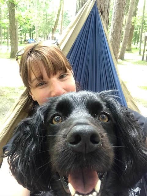 TyAnn J.'s photo of camping with pets at Leech Lake Recreation Area & Campground near Deer River, MN