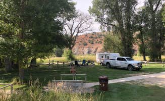 N I.'s photo of rv camping at Medicine Lodge Archaelogical Site Campground near Greybull, WY