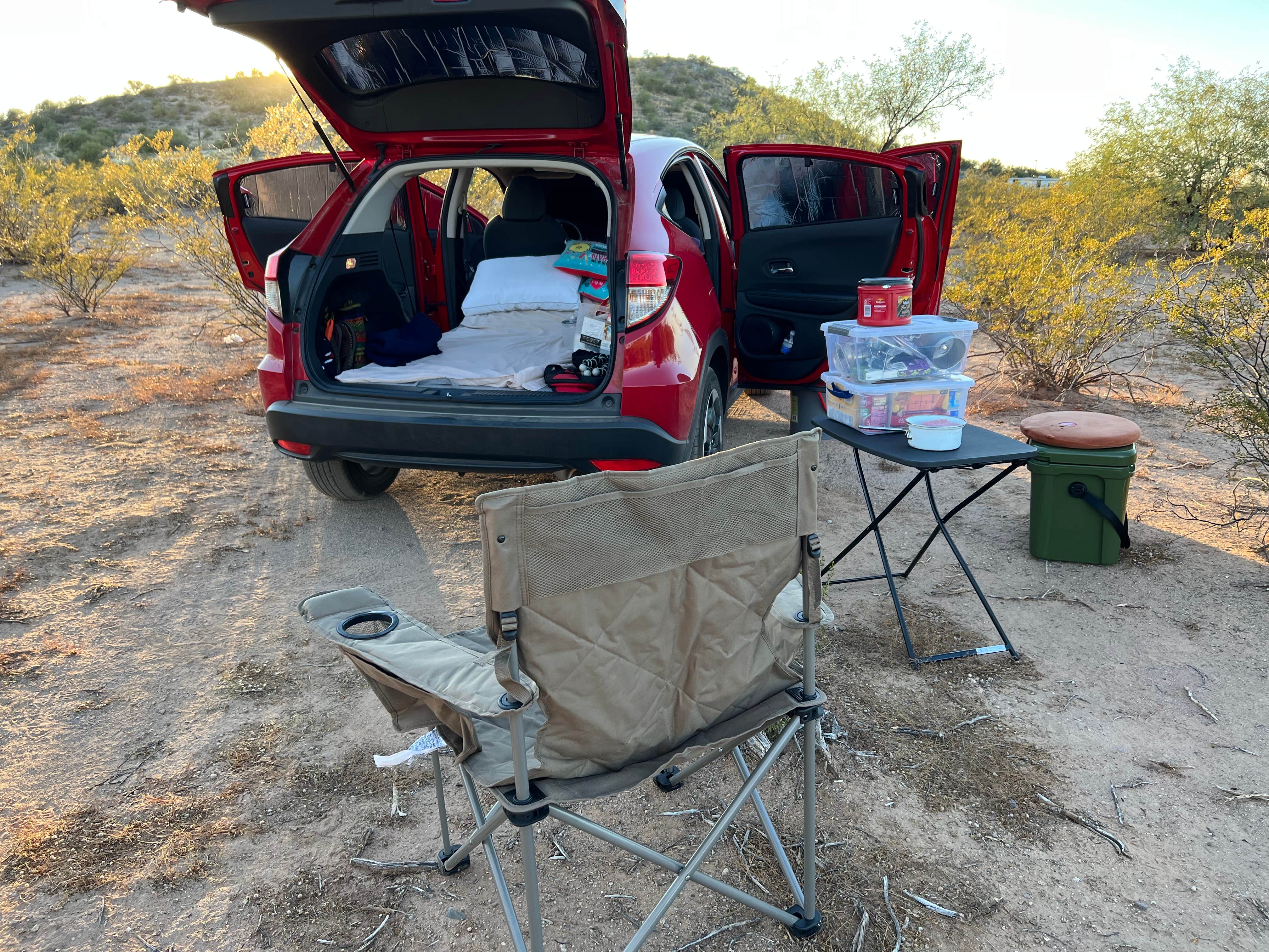 Frank S.'s photo of rv camping at Snyder Hill BLM Camping Area near Topawa, AZ
