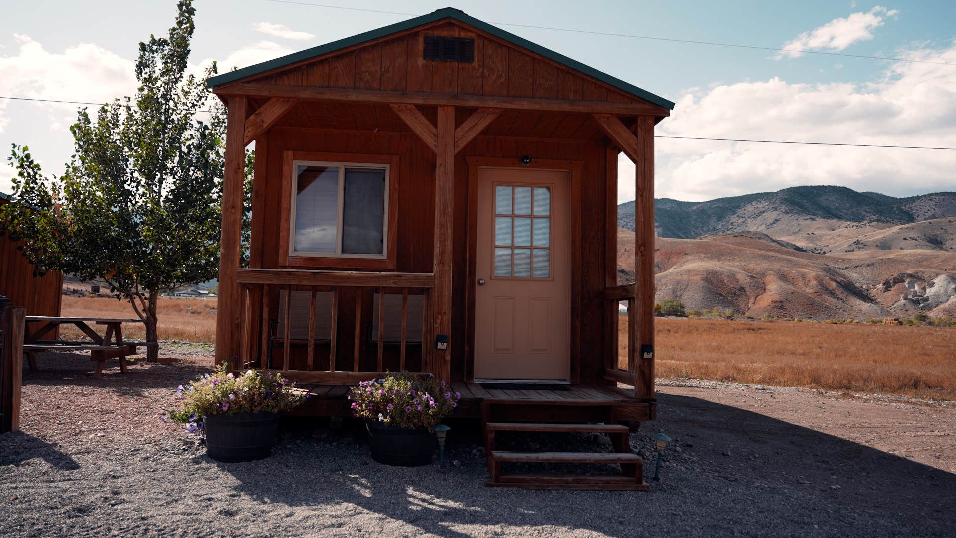 Mike Y.'s photo of a cabin at South Forty RV Park near Elsinore, UT