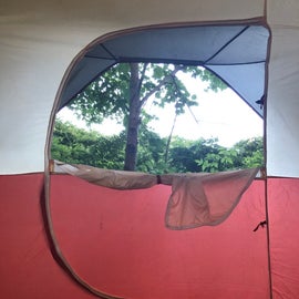 Good morning from the tent!