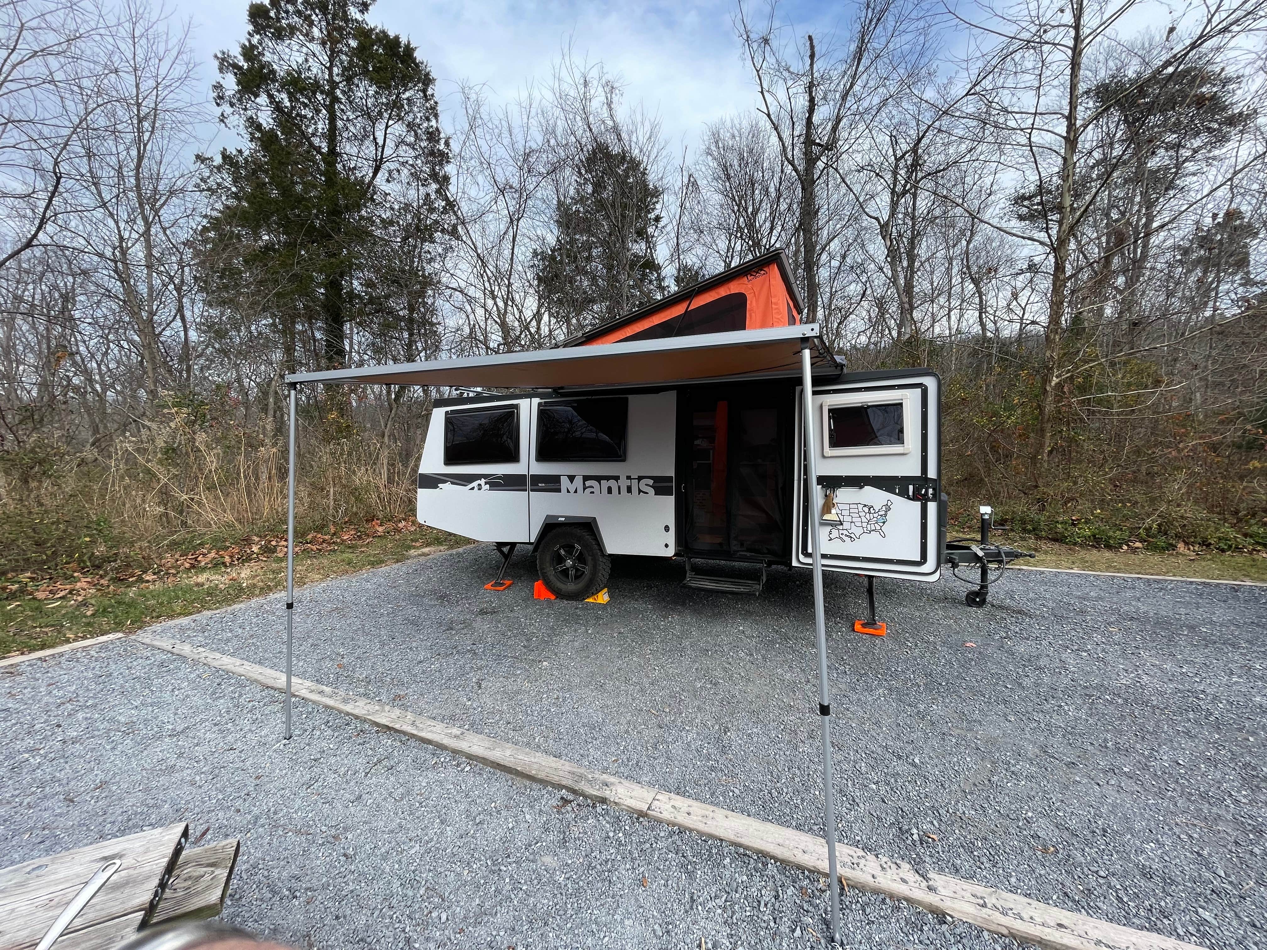 Anthony I.'s photo of rv camping at Andy Guest/Shenandoah River State Park Campground near Toms Brook, VA