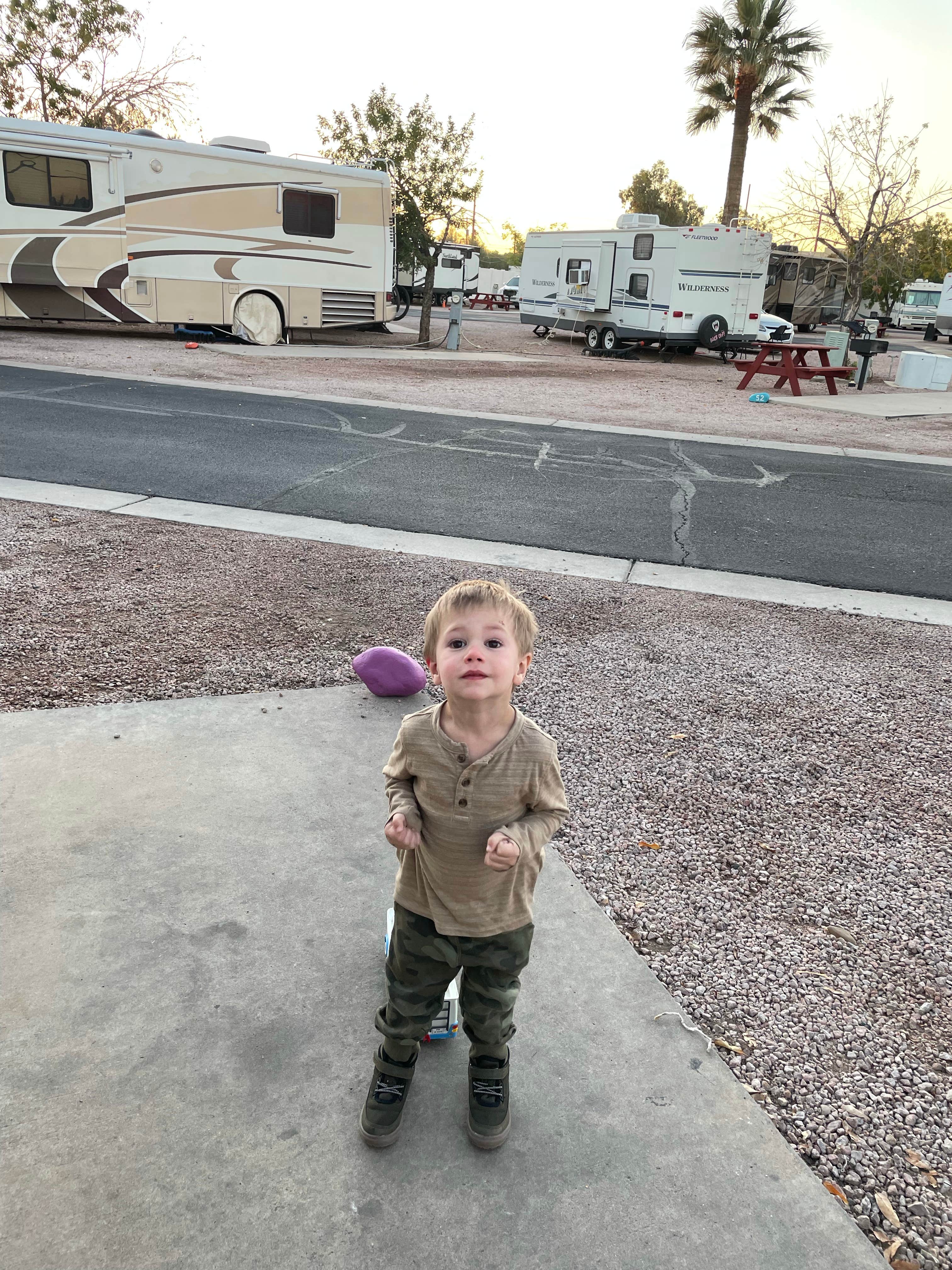 Christopher A.'s photo of rv camping at Apache Palms RV Park - PERMANENTLY CLOSED near Rio Verde, AZ