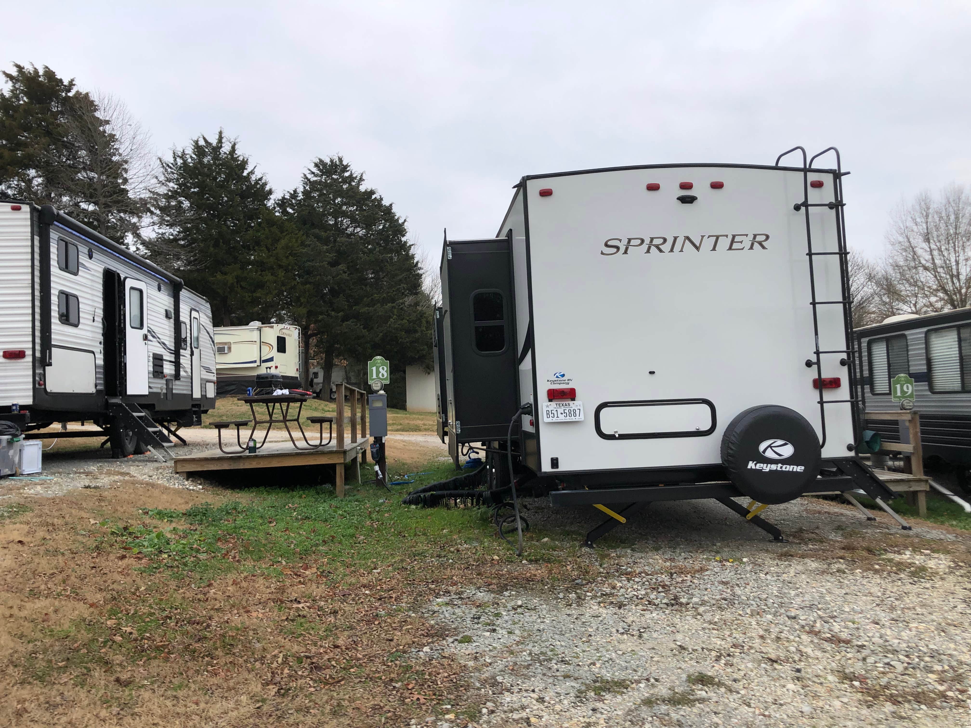 N I.'s photo of rv camping at Parkers Crossroads RV Park and Campground near Eva, TN