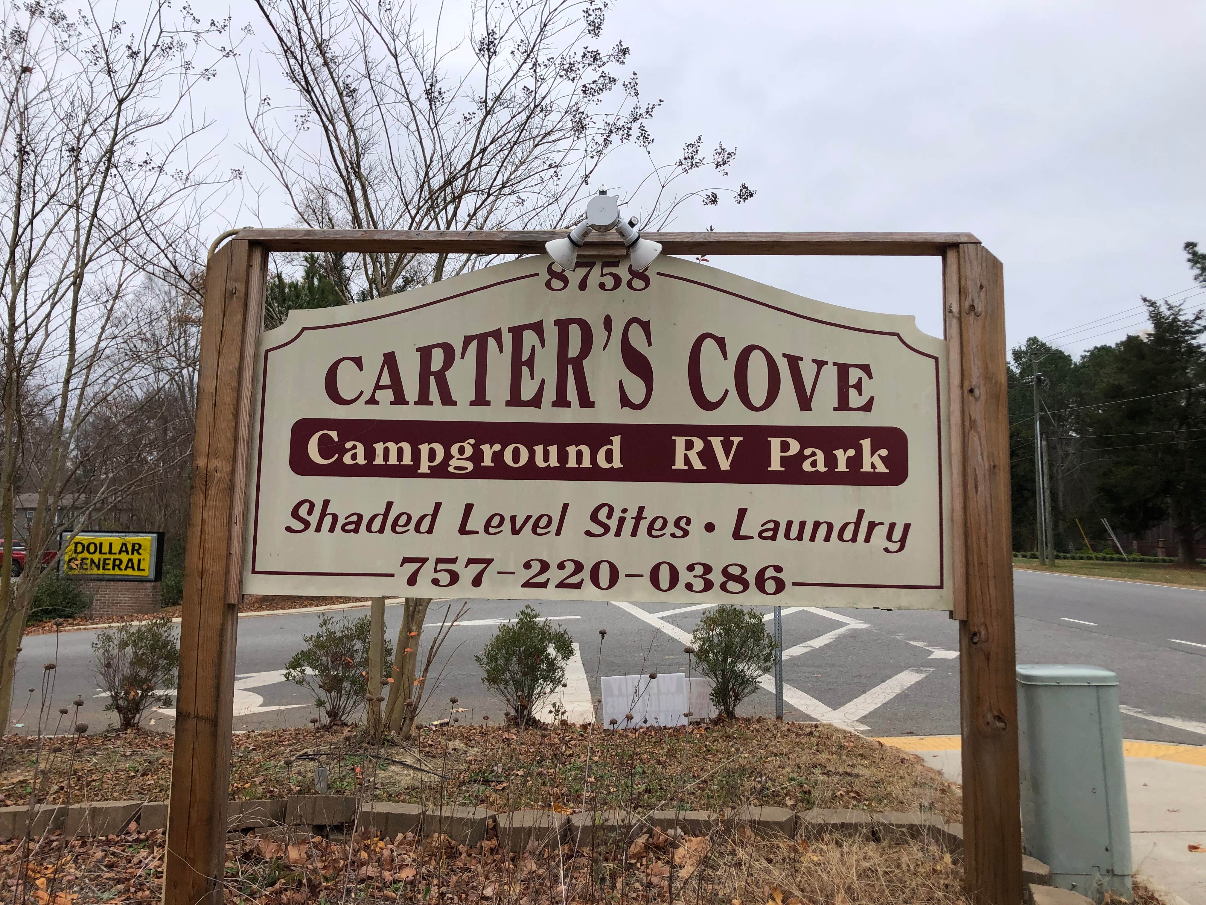 Camper-submitted photo at Carter's Cove Campground near Lanexa, VA