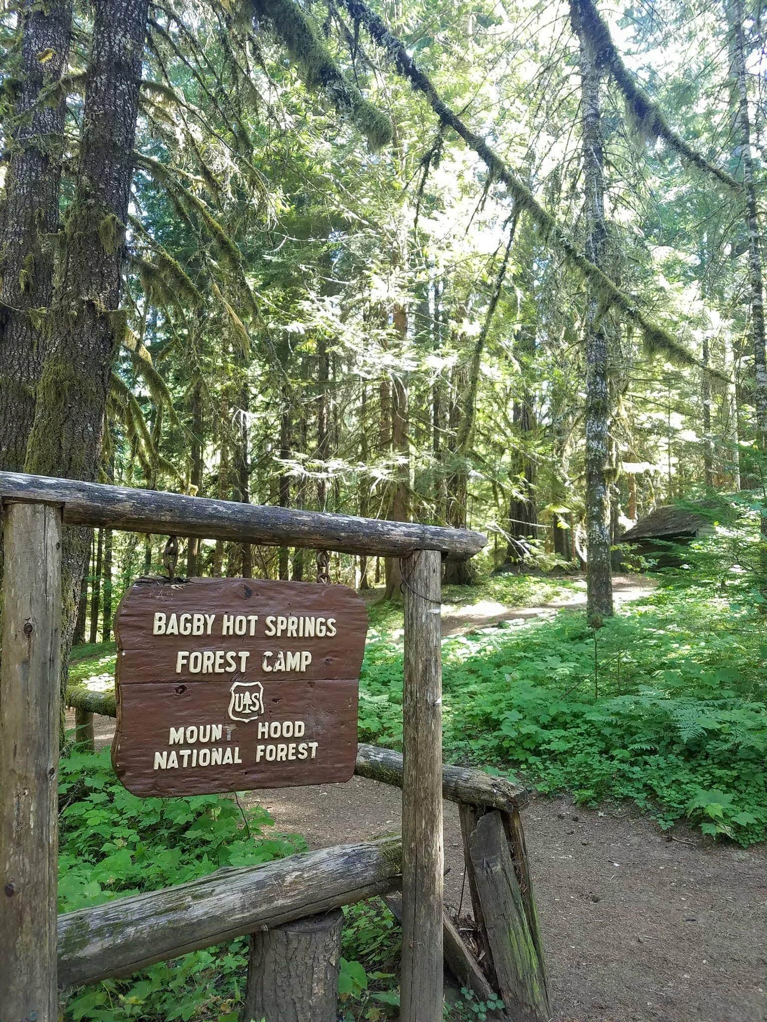 Camper-submitted photo at Bagby Hot Springs Campground near Detroit, OR