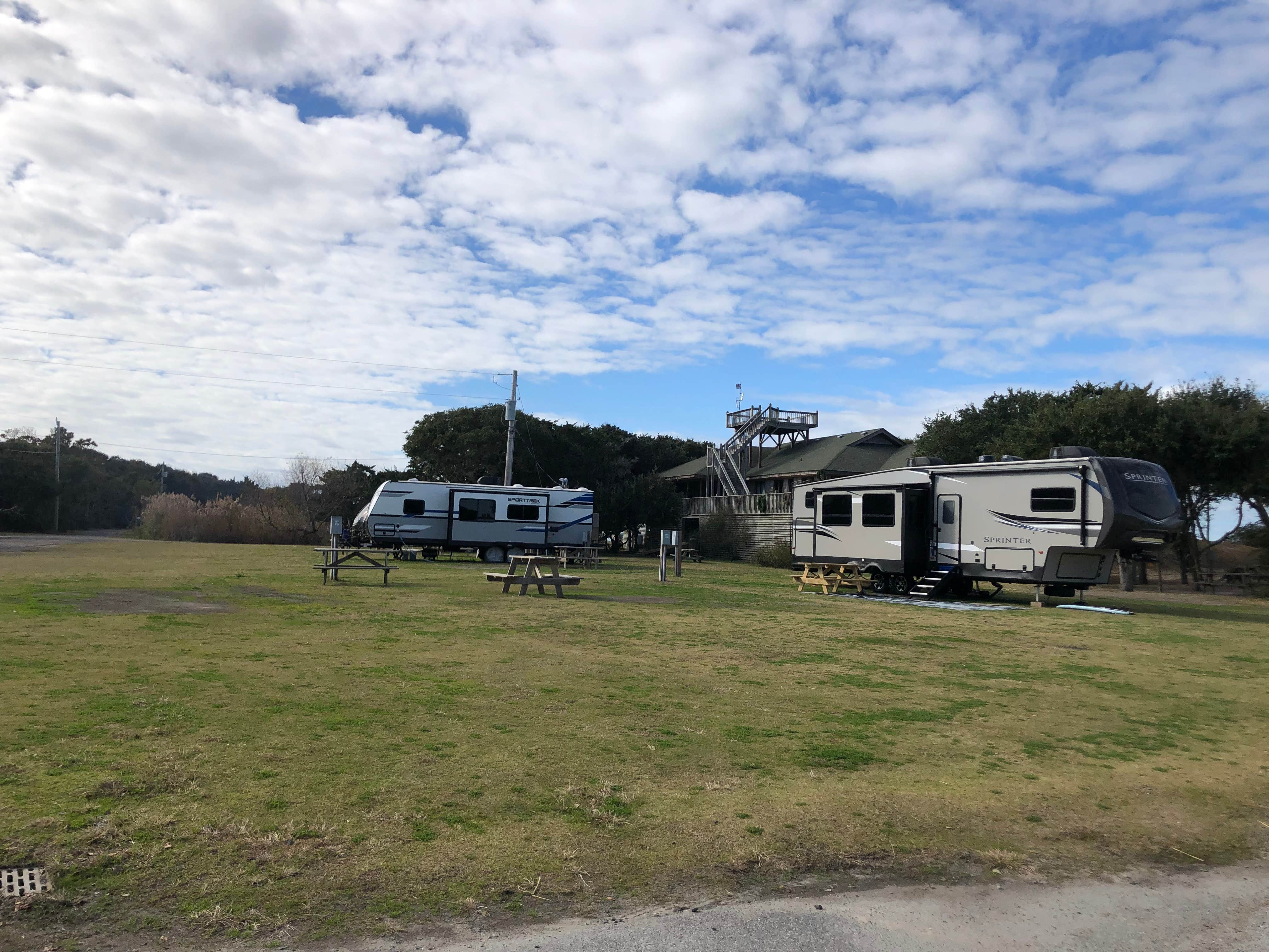 N I.'s photo of rv camping at Frisco Woods Campground near Frisco, NC