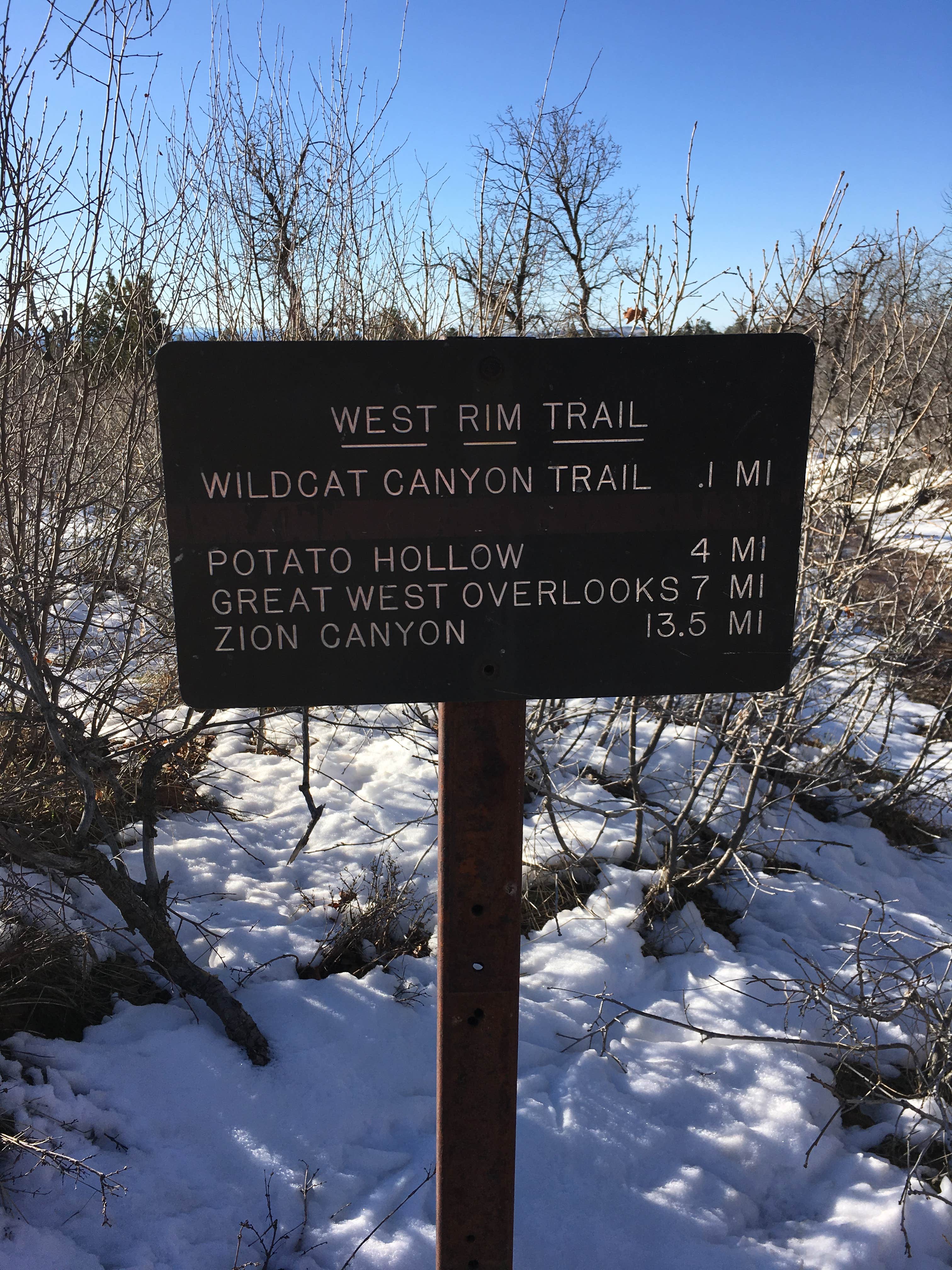Camper submitted image from Lava Point Campground — Zion National Park - 2