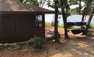 Ana A.'s photo of glamping accommodations at Cross Timbers — Lake Mineral Wells State Park near North Richland Hills, TX