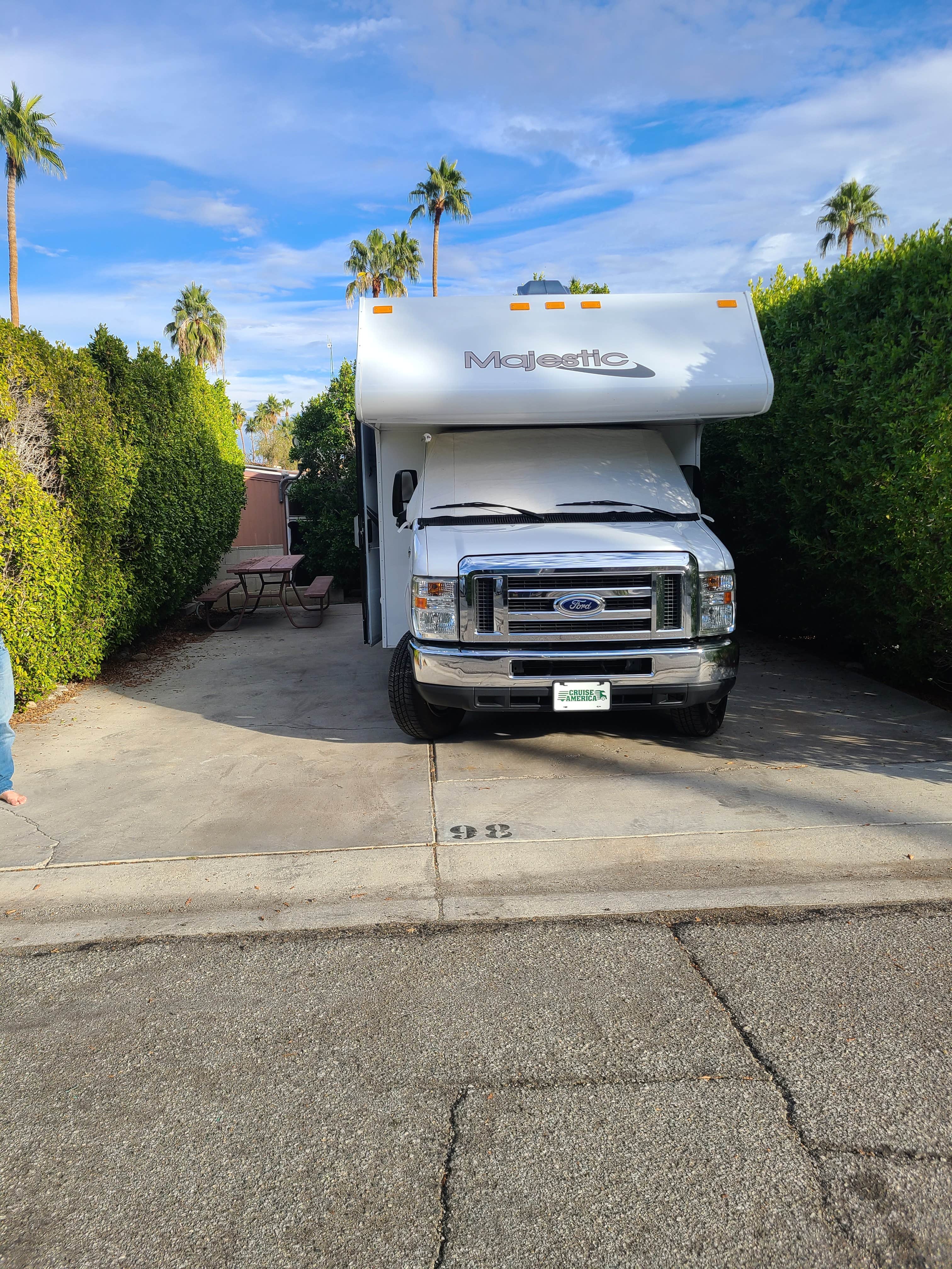 Camper-submitted photo at Happy Traveler RV Park near Yucca Valley, CA