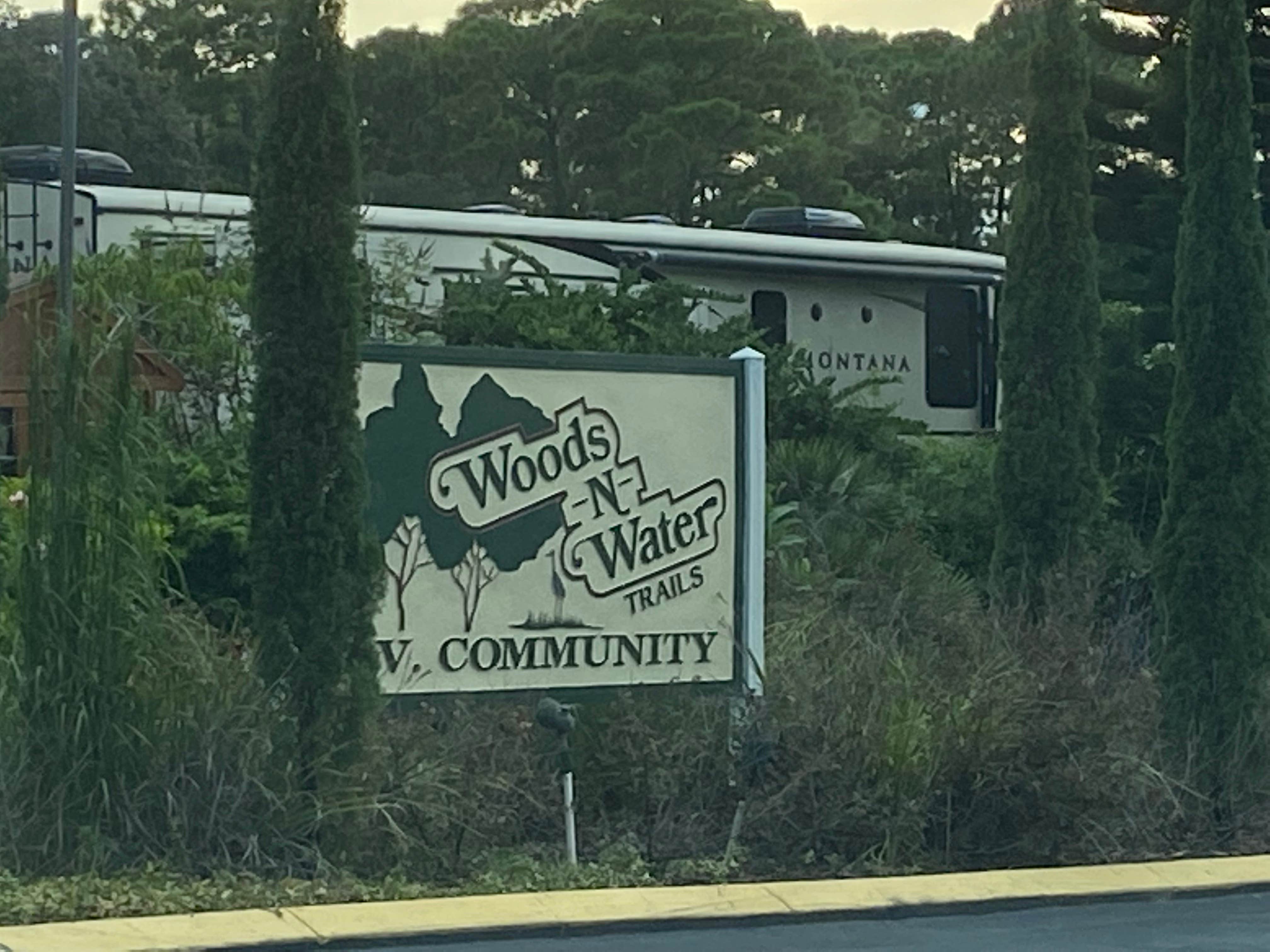 Camper submitted image from Woods-n-Water Trails RV Park - 3