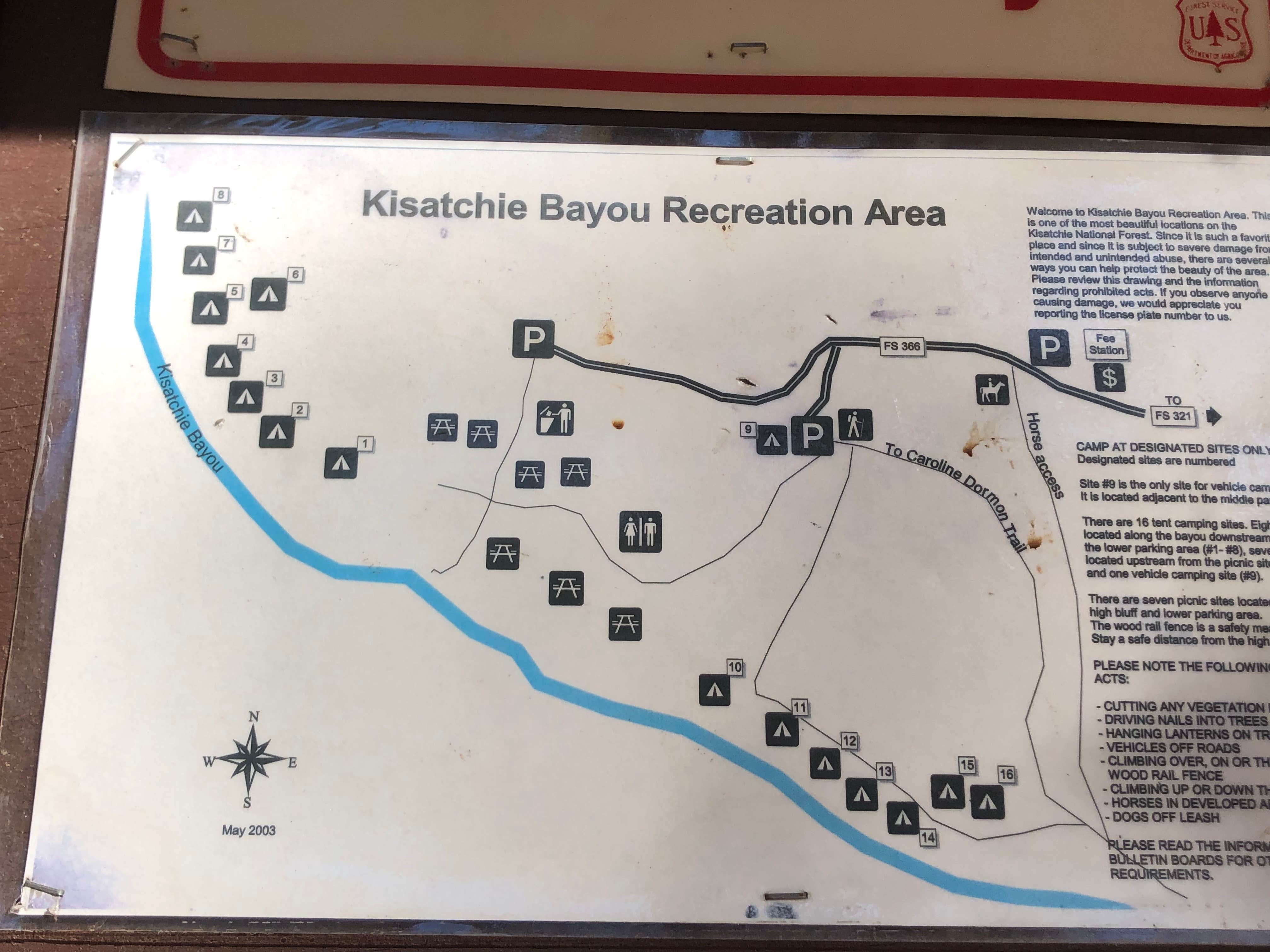 Camper-submitted photo at Kisatchie Bayou NF Campground - Temporarily Closed near Lecompte, LA