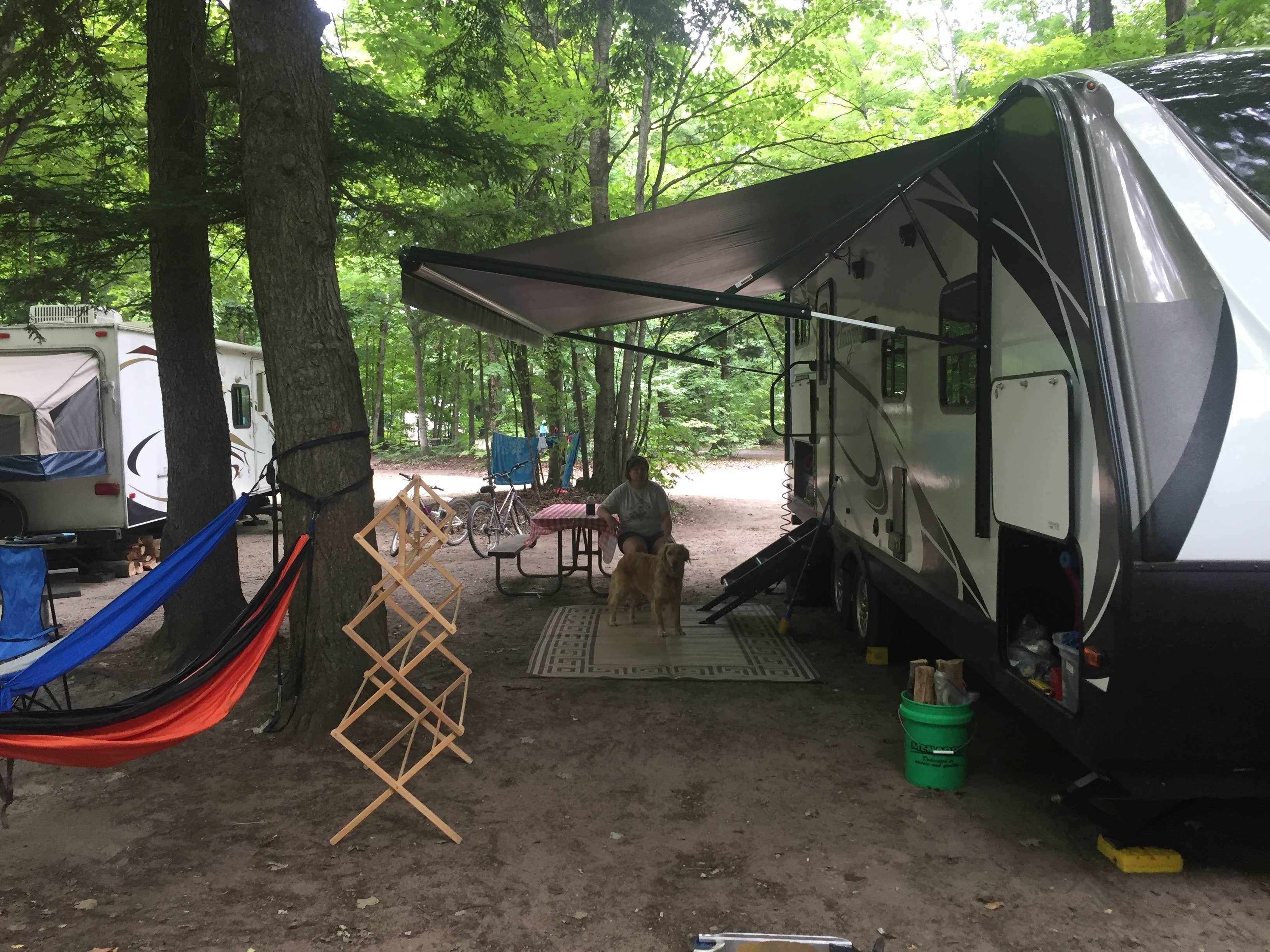 Mike W.'s photo at Munising-Pictured Rocks KOA near Munising, MI