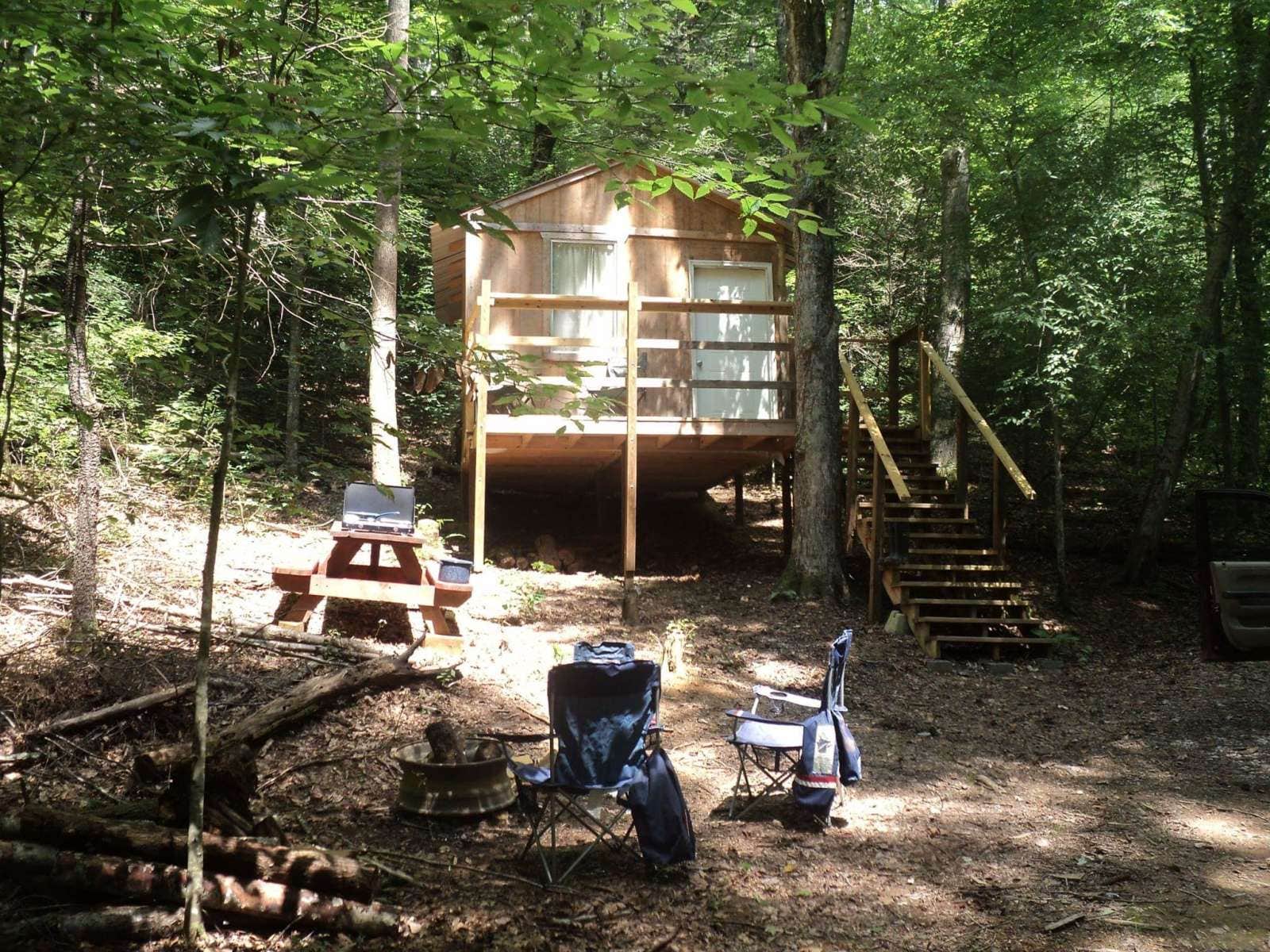 Camping near Cosby Campground — Great Smoky Mountains National Park: Shoestring Creek Campground, Hartford, Tennessee