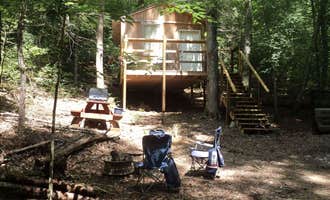 Camping near Friendship Falls Campground: Shoestring Creek Campground, Hartford, Tennessee