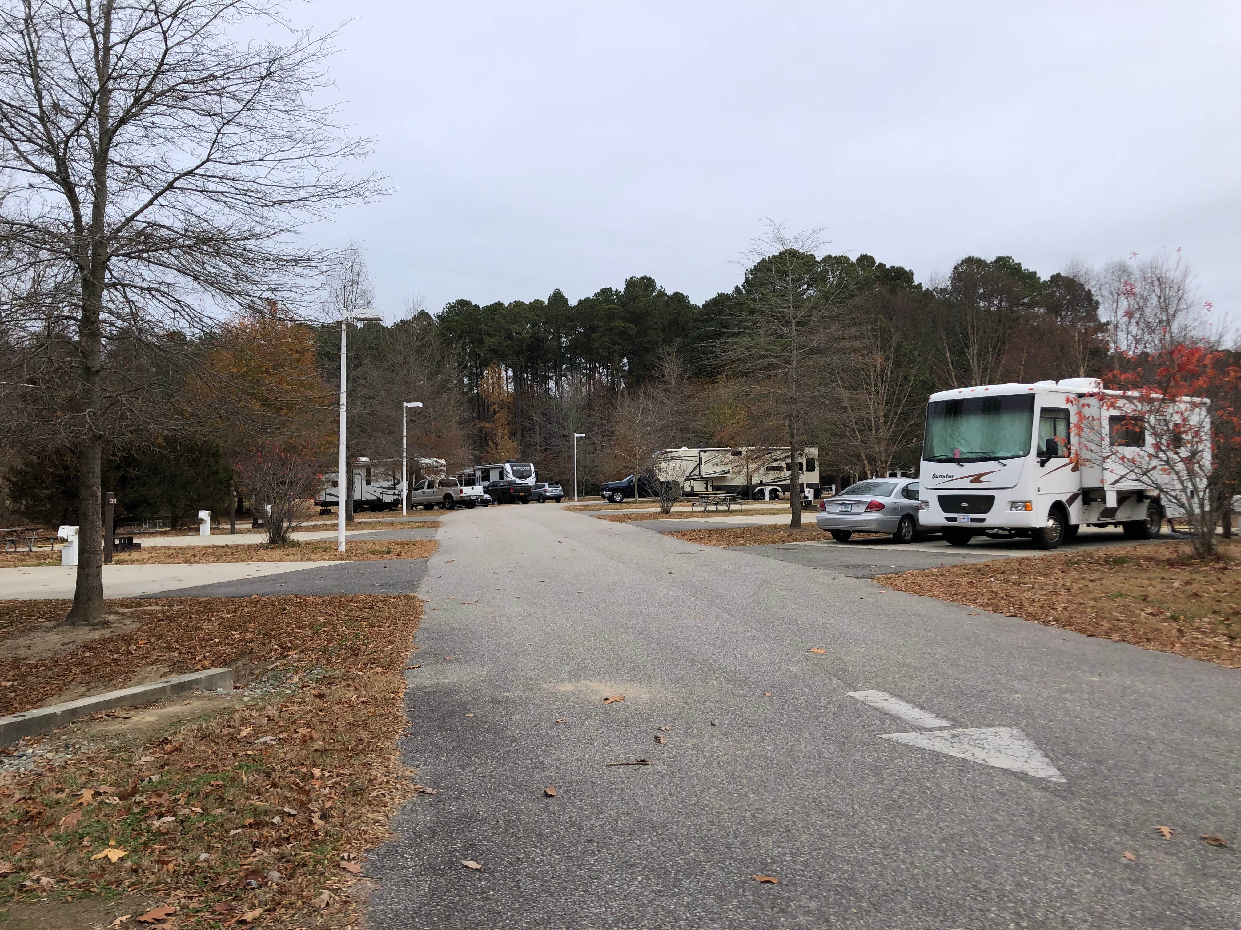 N I.'s photo of rv camping at Military Park Cheatham Annex / Yorktown Naval Weapons Station RV Campground near Lanexa, VA
