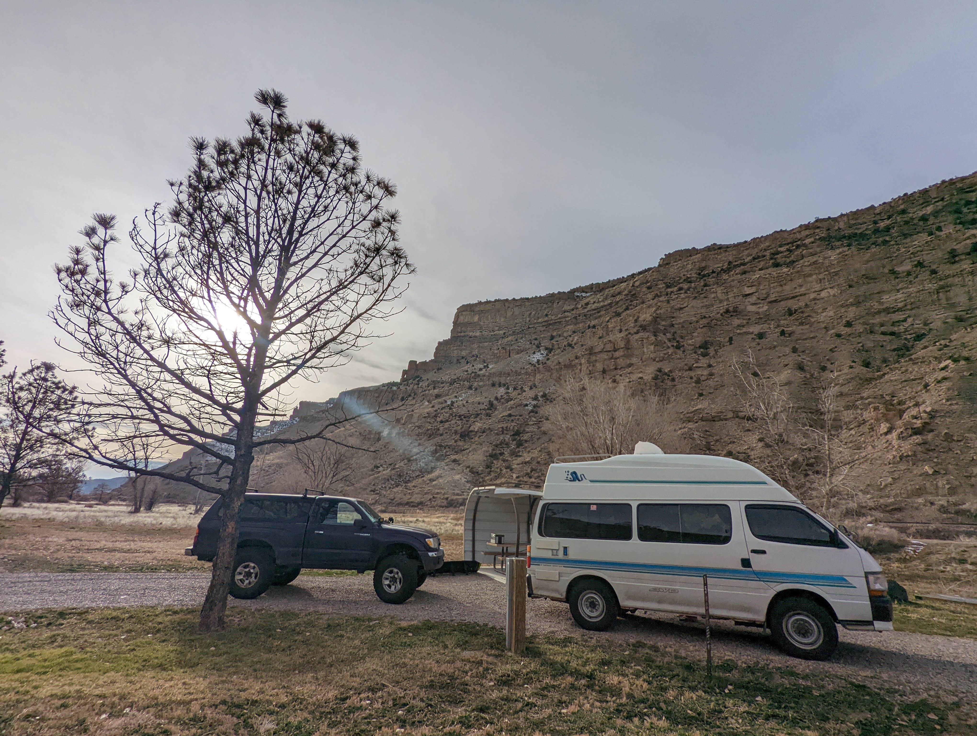 Josh D.'s photo of rv camping at Island Acres Section Camping — James M. Robb Colorado River State Park near Parachute, CO