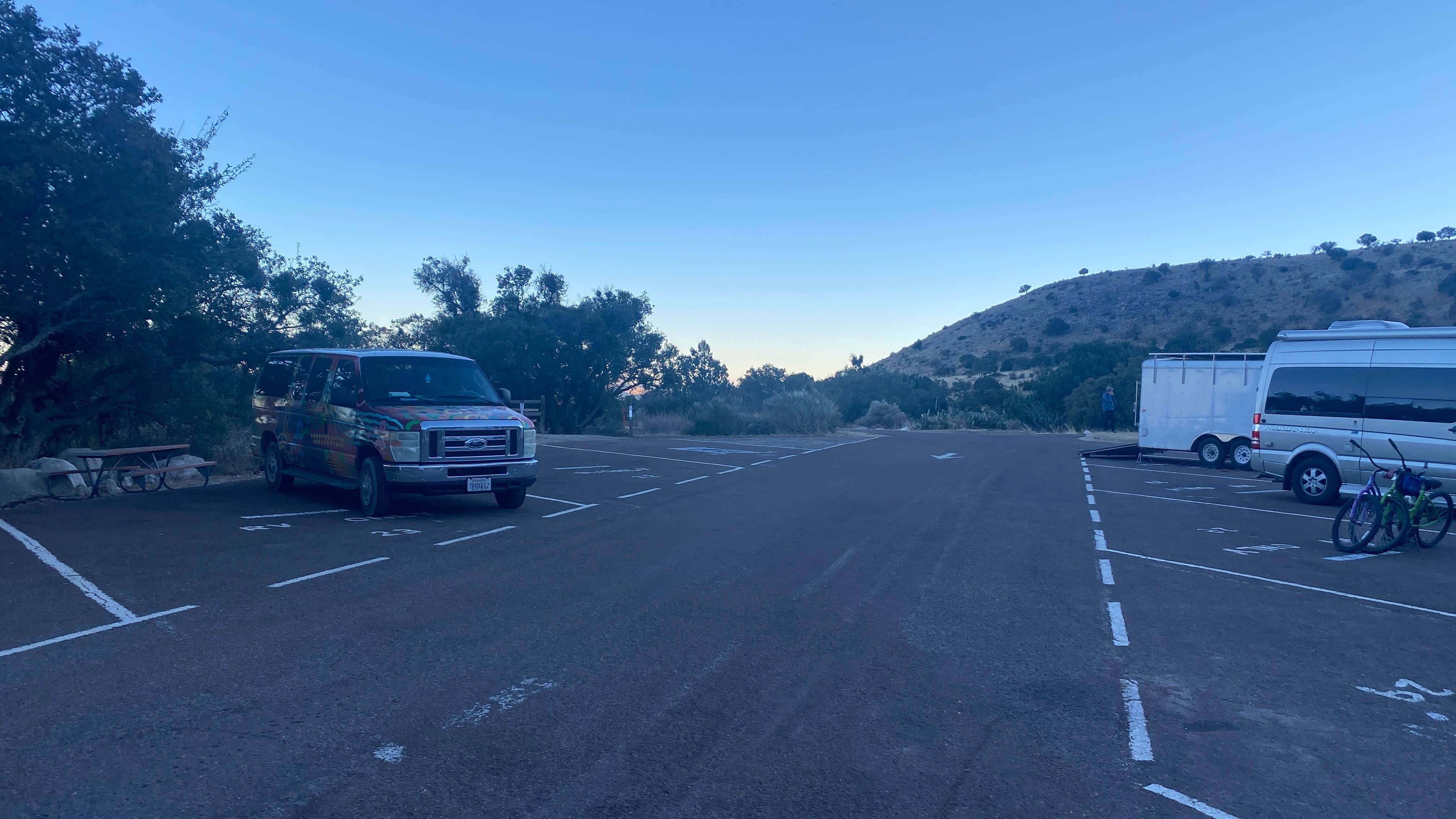 Christian D.'s photo of rv camping at Pine Springs Campground — Guadalupe Mountains National Park near Carlsbad Caverns, NM