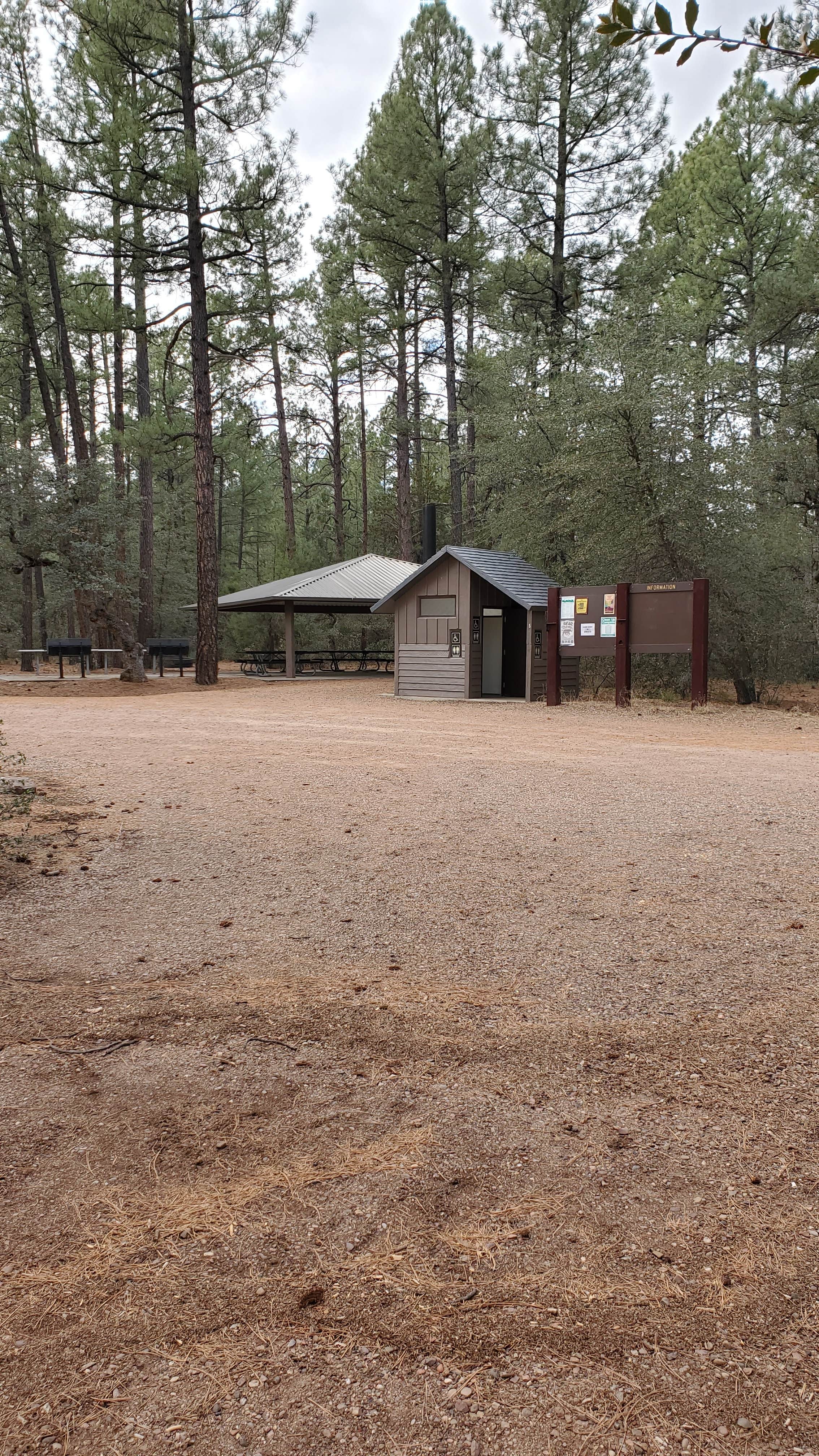 Connor N.'s photo of glamping accommodations at Timber Camp Recreation Area and Group Campgrounds near Lakeside, AZ