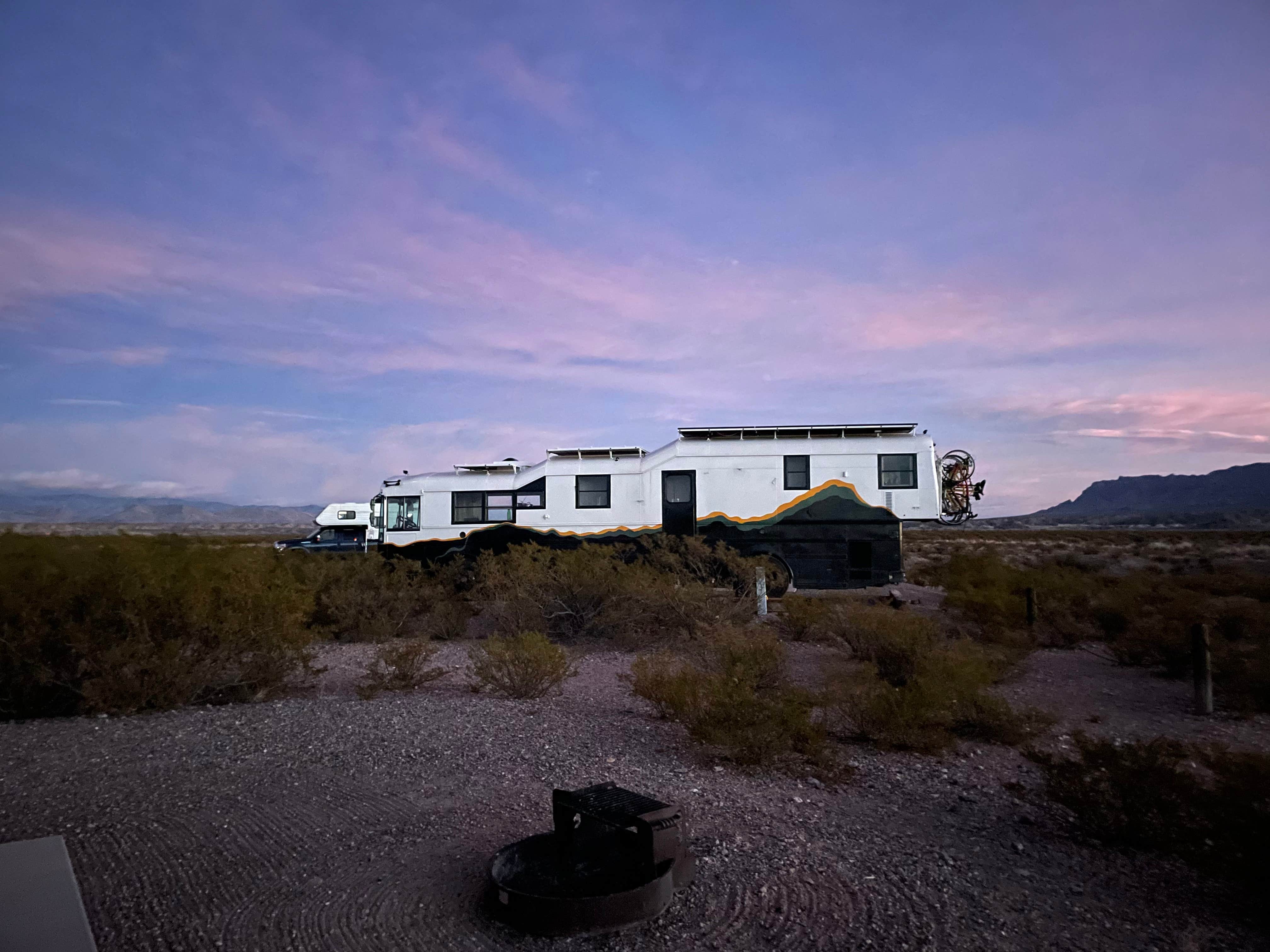 Christopher T.'s photo of rv camping at South Monticello Campground — Elephant Butte Lake near Elephant Butte, NM