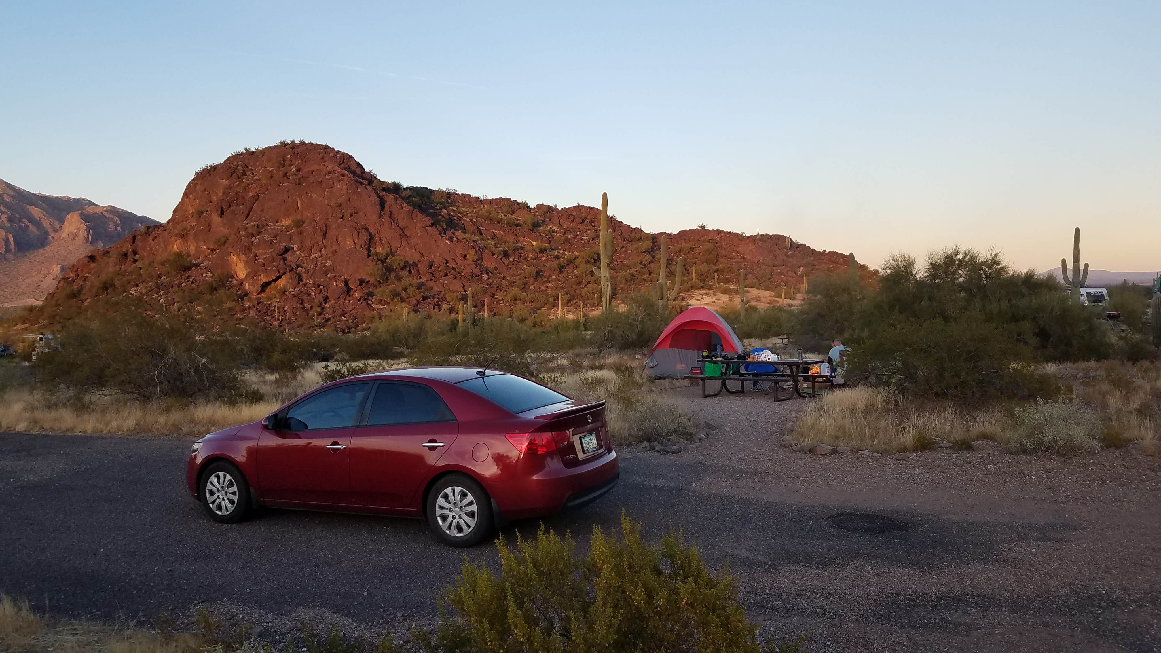 Kristen S.'s photo at Picacho Peak State Park Campground near Arizona City, AZ