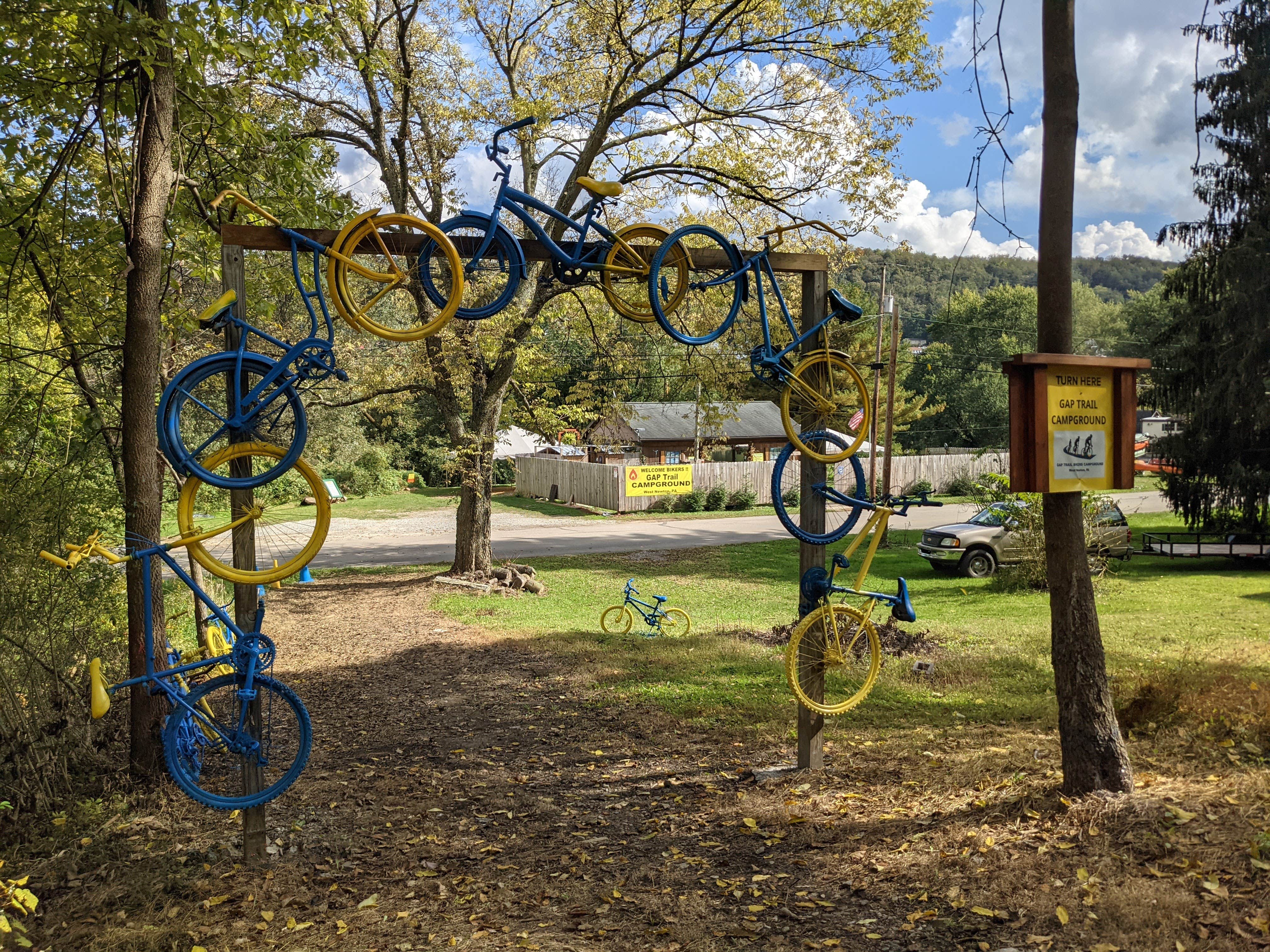 Camper-submitted photo at The GAP Trail Campground - Bikers Only near Glenshaw, PA