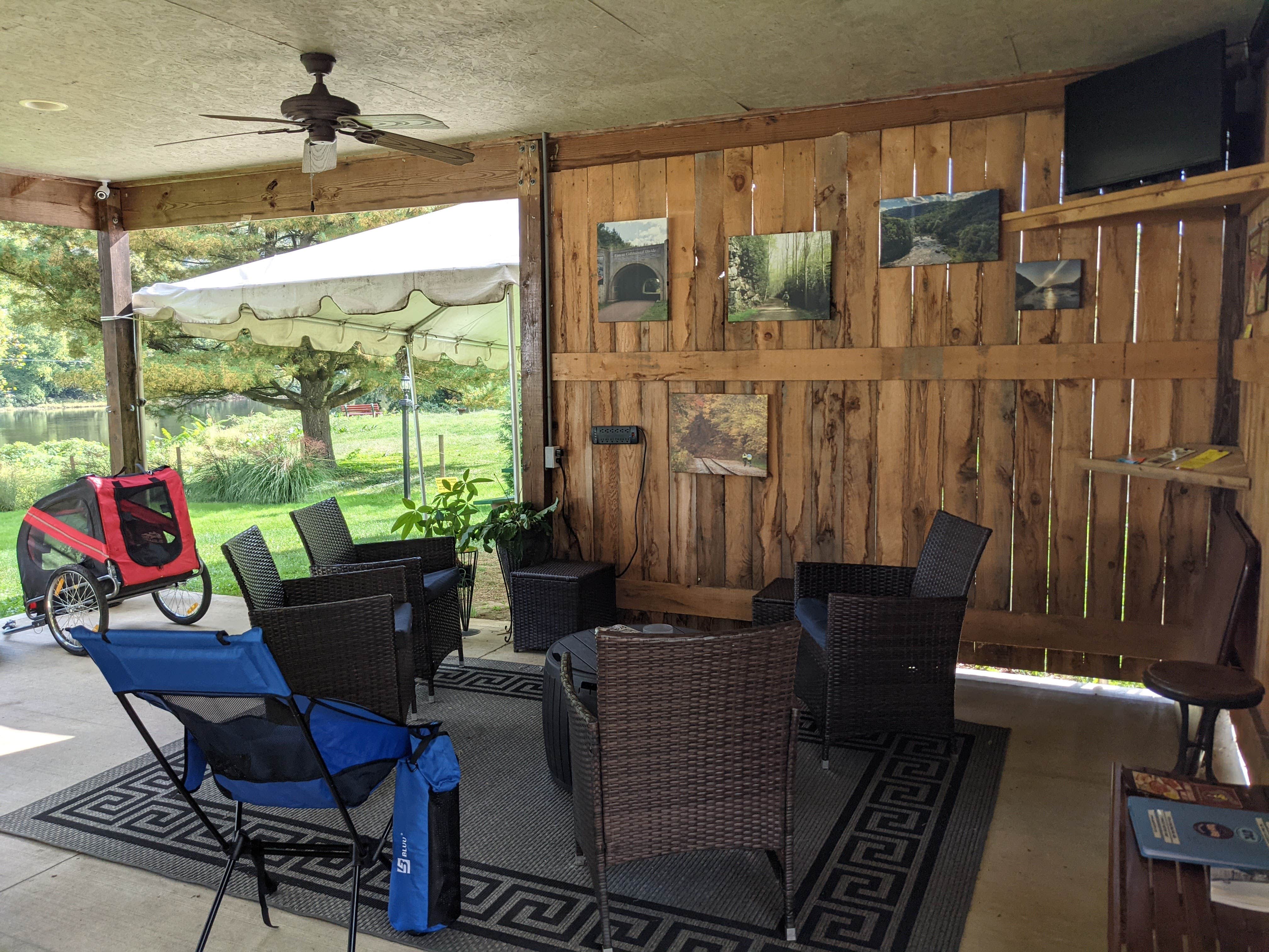 Camper-submitted photo at The GAP Trail Campground - Bikers Only near Glenshaw, PA