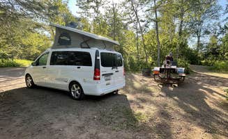 Lee D.'s photo of rv camping at Gooseberry Falls State Park Campground near Silver Bay, MN