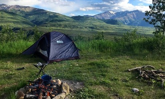 Camping near Denali Rainbow Village RV Park & Motel: Healy Overlook, Healy, Alaska