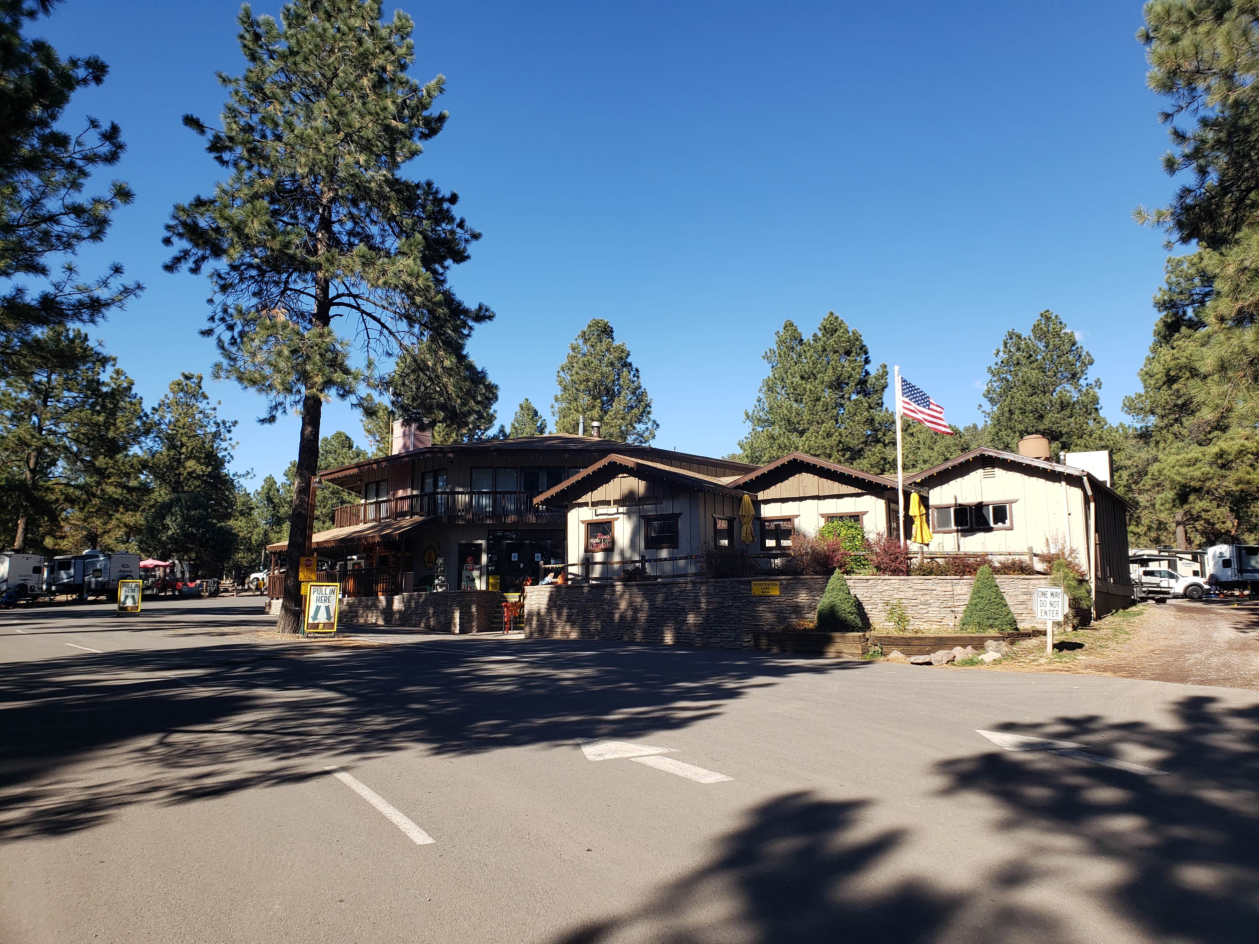 Jovee S.'s photo of glamping accommodations at Williams-Circle Pines KOA near Rimrock, AZ