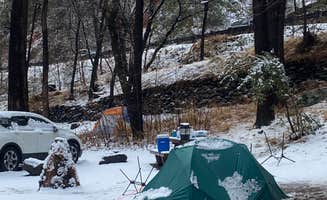 Bria O.'s photo of tent camping at Manzanita Campground near Leupp, AZ