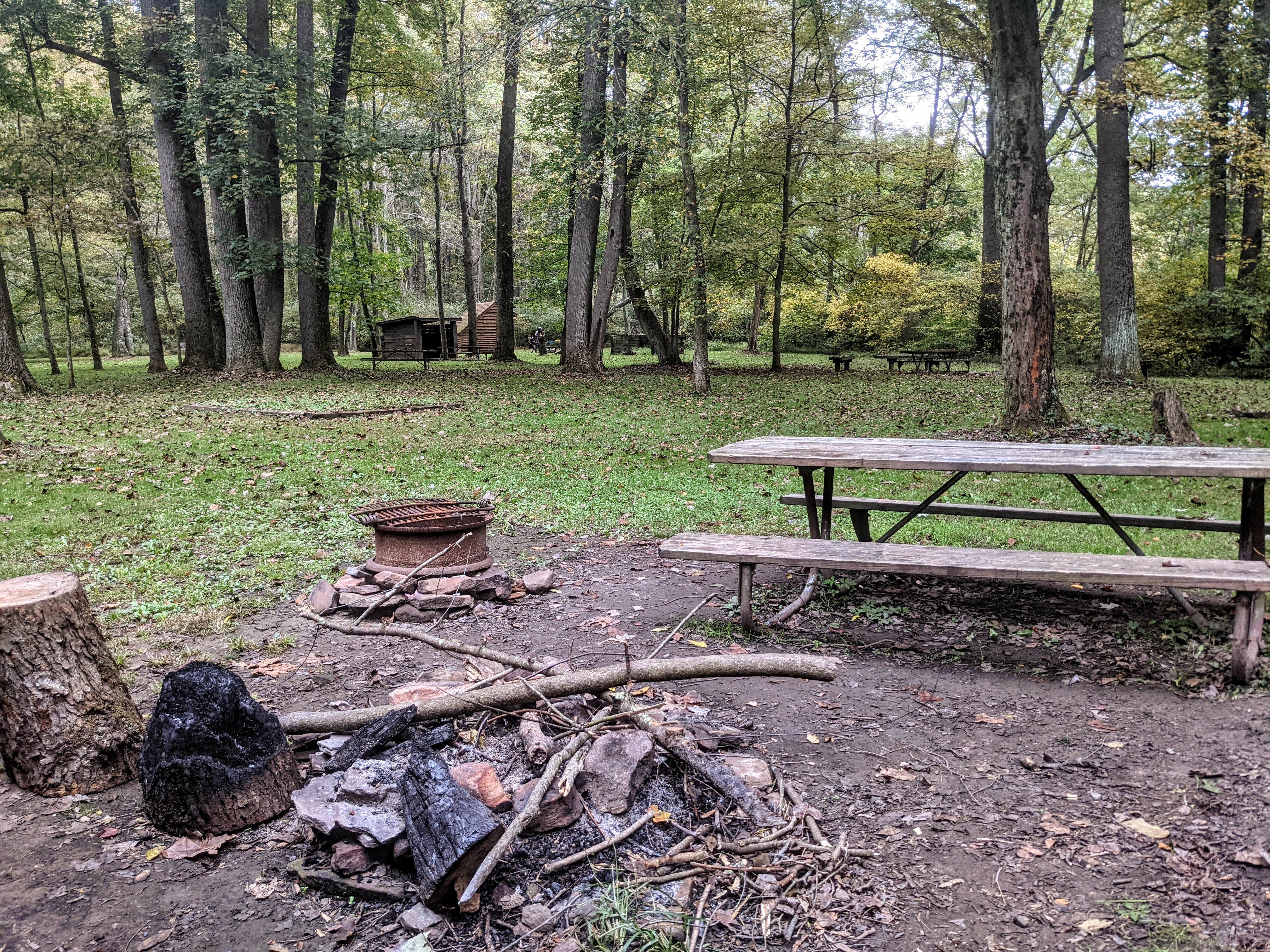 Camper submitted image from Roundbottom Hiker-Biker Campground (GAP Trail) - 5