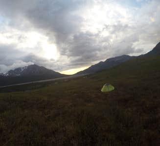 Camper-submitted photo from Backcountry Unit 31: Polychrome Mountain — Denali National Park