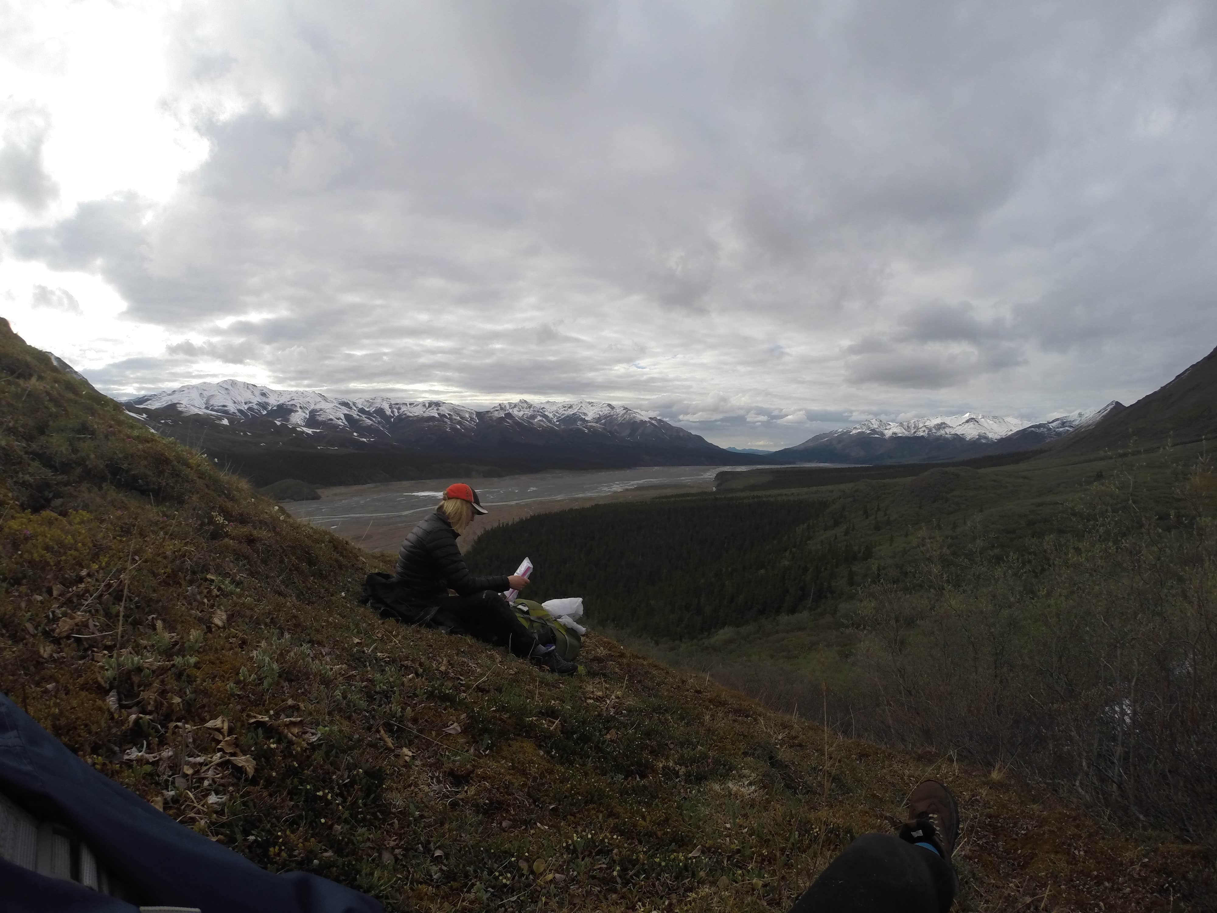 Camper submitted image from Polychrome Mountains Backcountry at Toklat River - 1