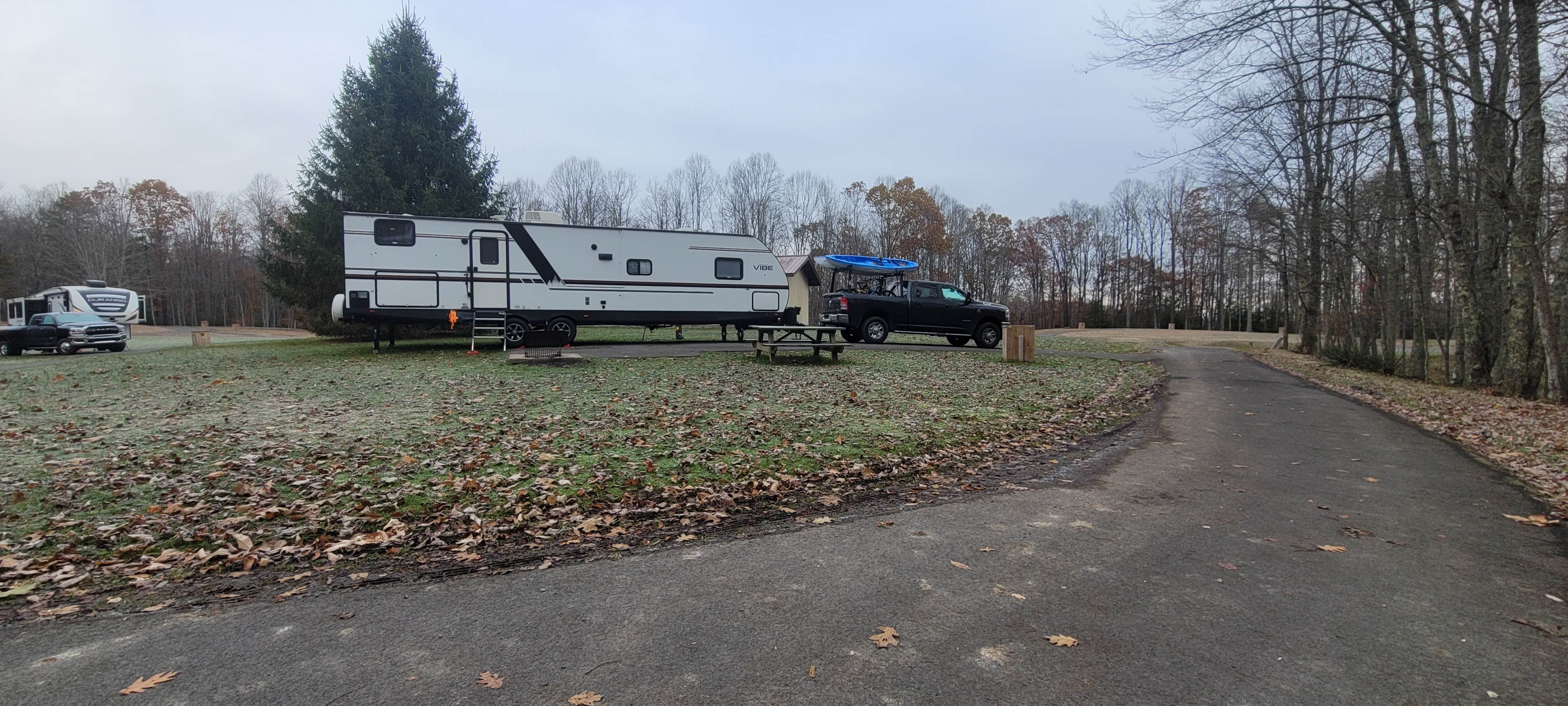 Camper-submitted photo at Twin Falls Resort State Park Campground near Herndon, WV