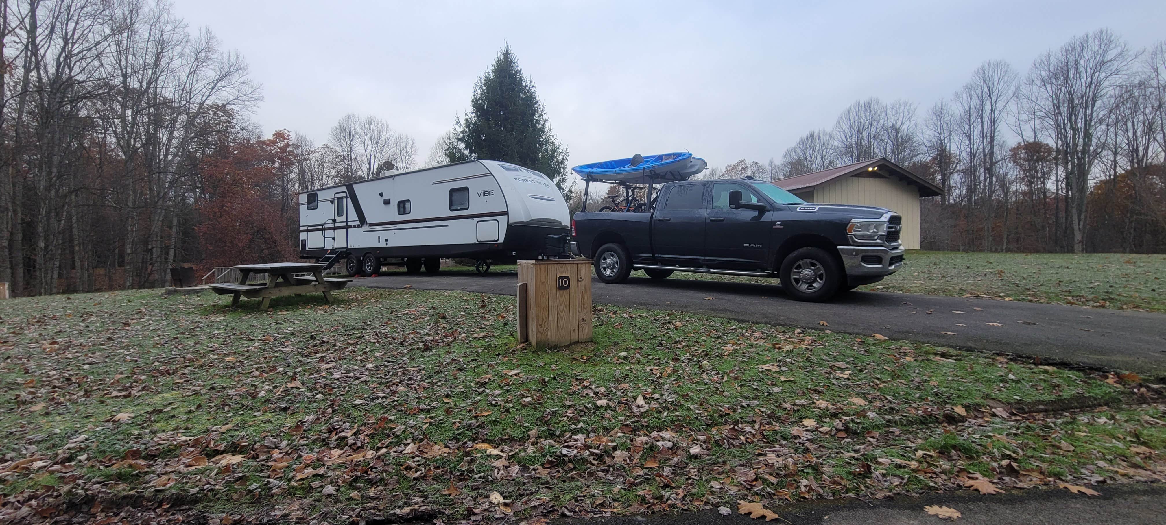 Camper submitted image from Twin Falls Resort State Park Campground - 1